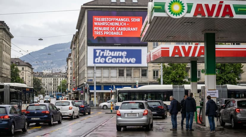 Fuel Shortage 'Very Likely' in Switzerland, Warns Trade Expert