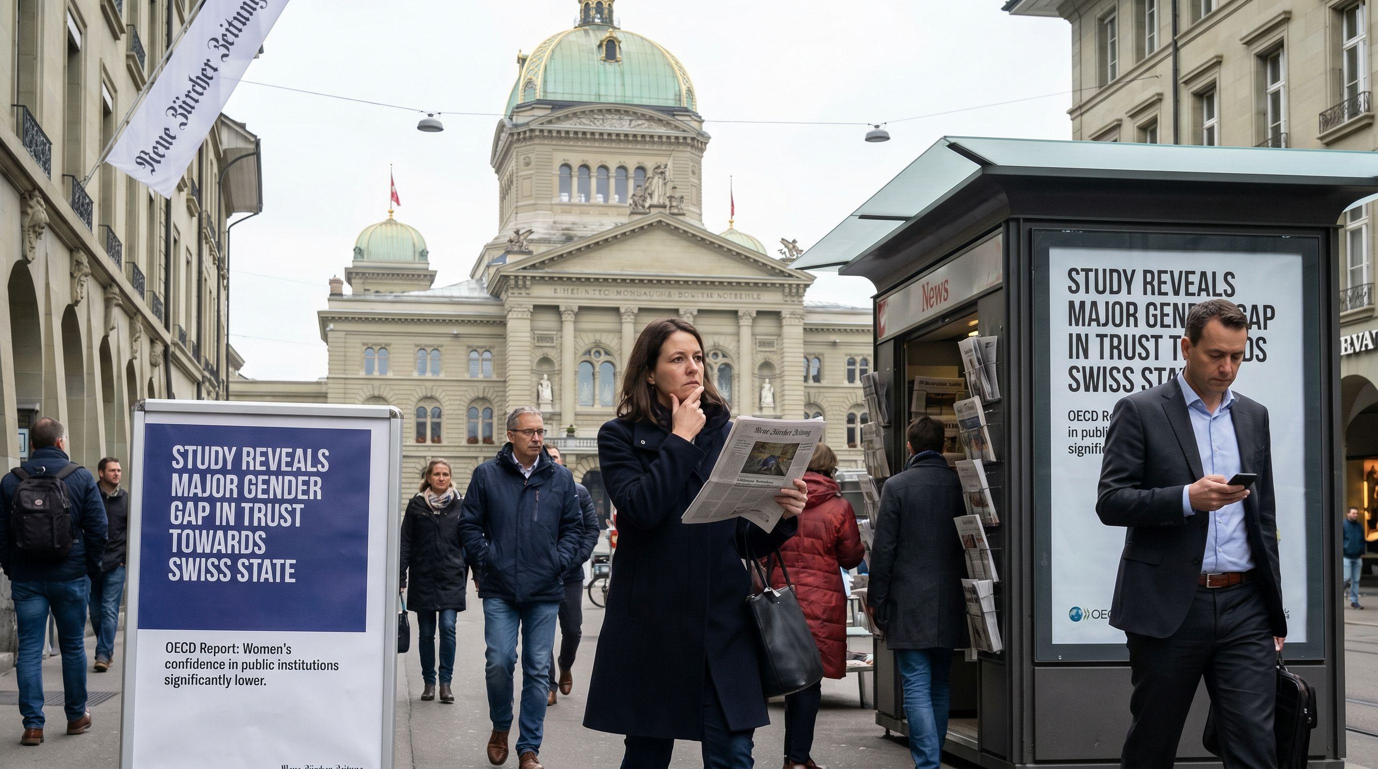 Study Reveals Major Gender Gap in Trust Towards Swiss State