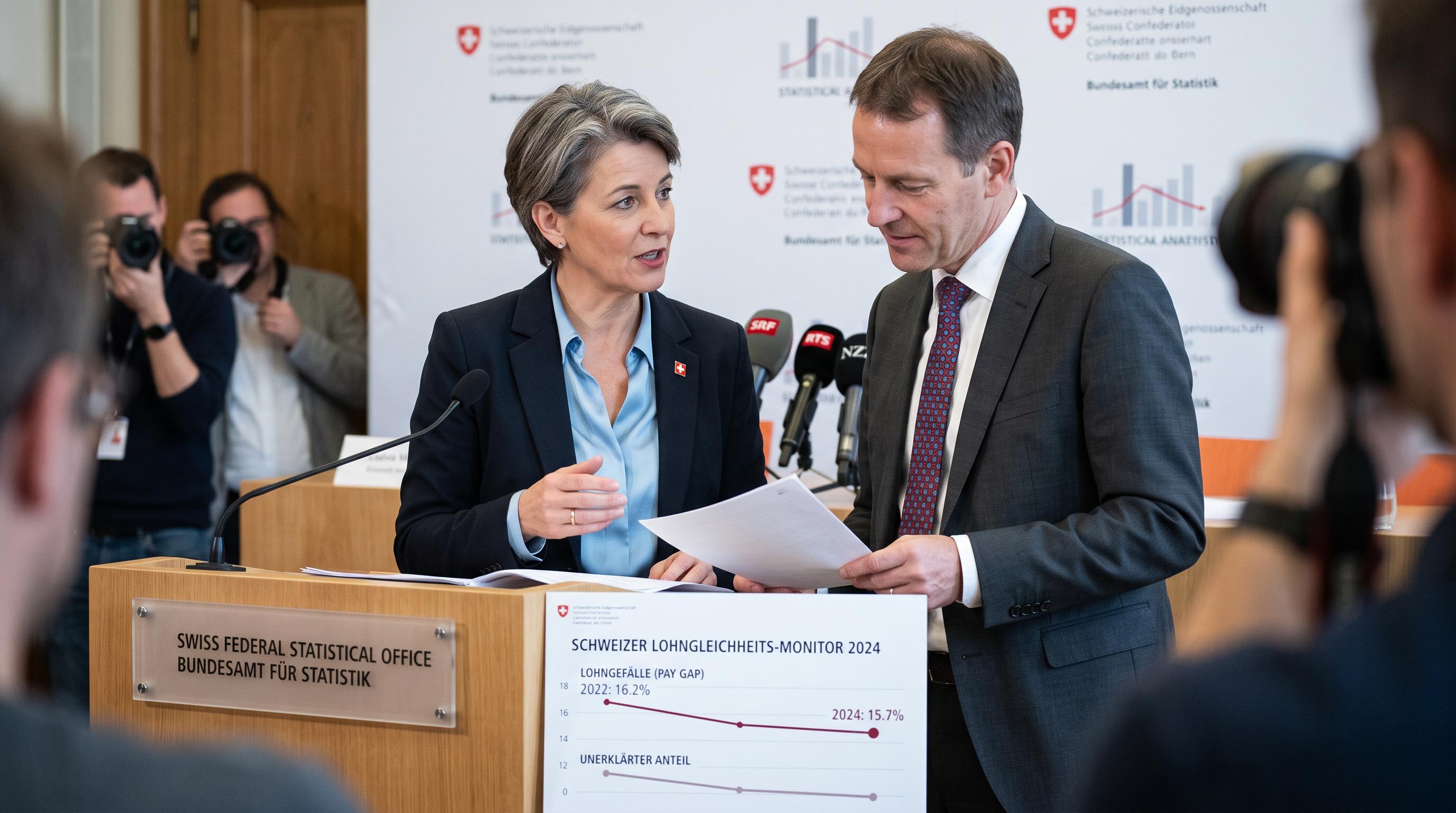 Swiss gender pay gap narrows to a new low