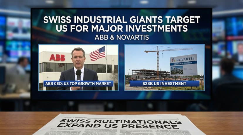 Swiss Industrial Giants ABB and Novartis Target US for Major Investments