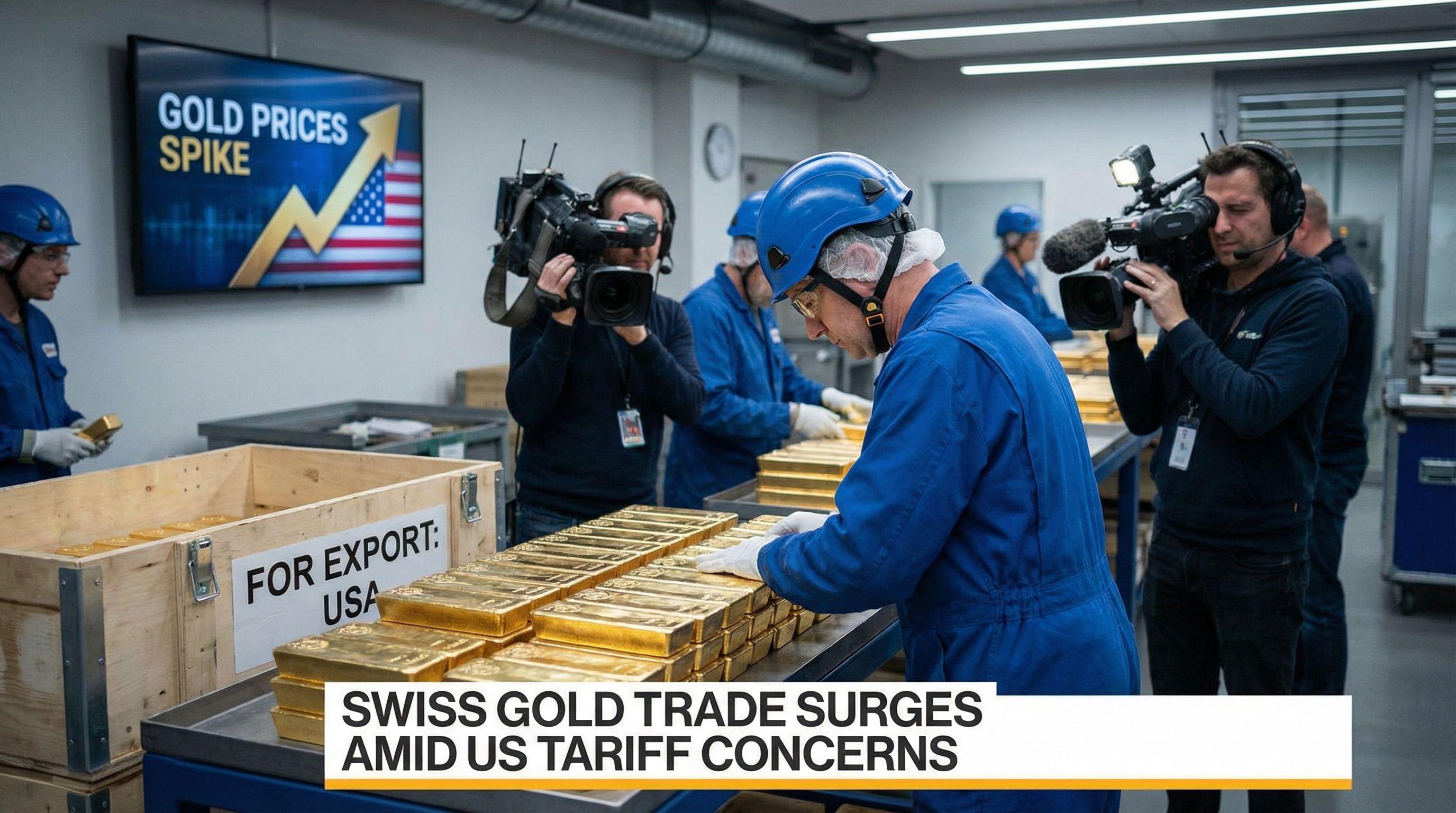 Swiss Gold Trade Surges Amid US Tariff Concerns