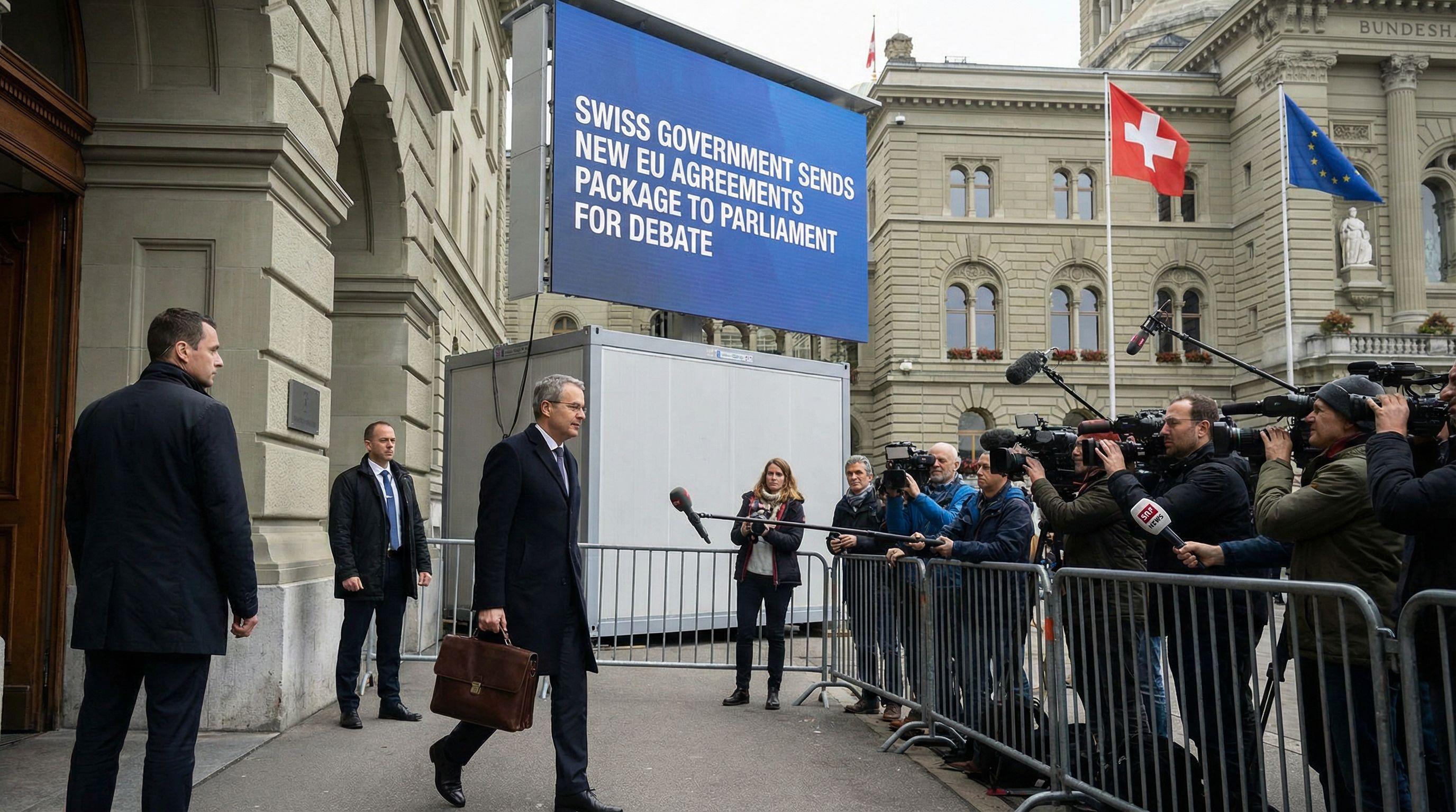 Swiss Government Sends New EU Agreements Package to Parliament for Debate