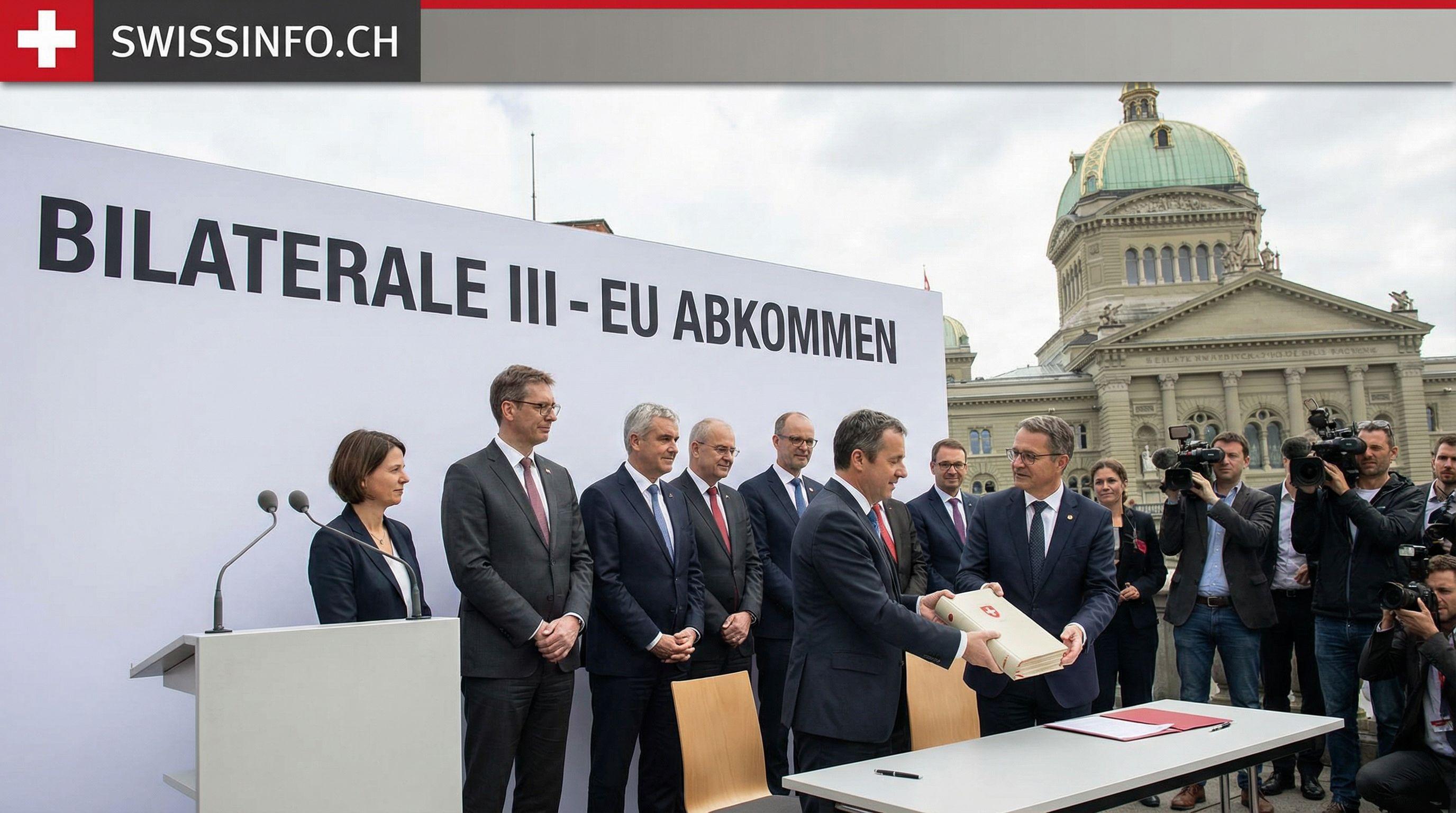 Swiss Government Advances 'Bilaterals III' EU Treaty Package to Parliament