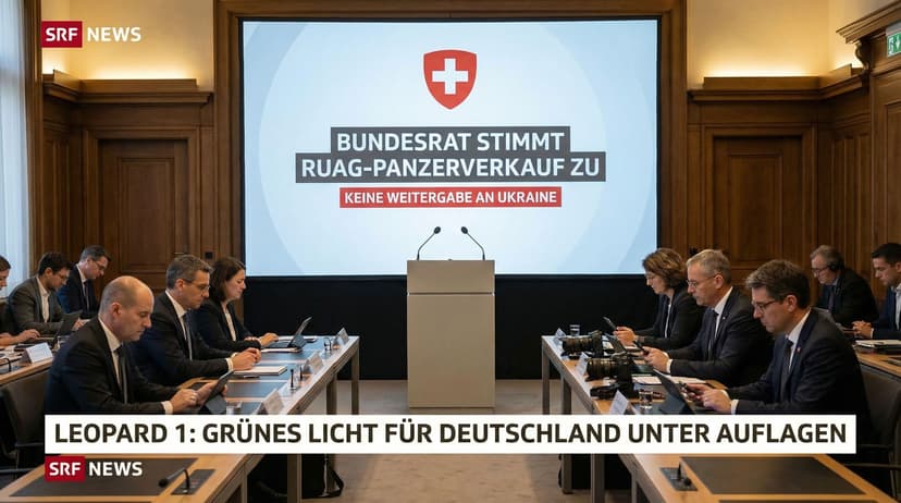 Swiss government approves Ruag tank sale to Germany with Ukraine restrictions