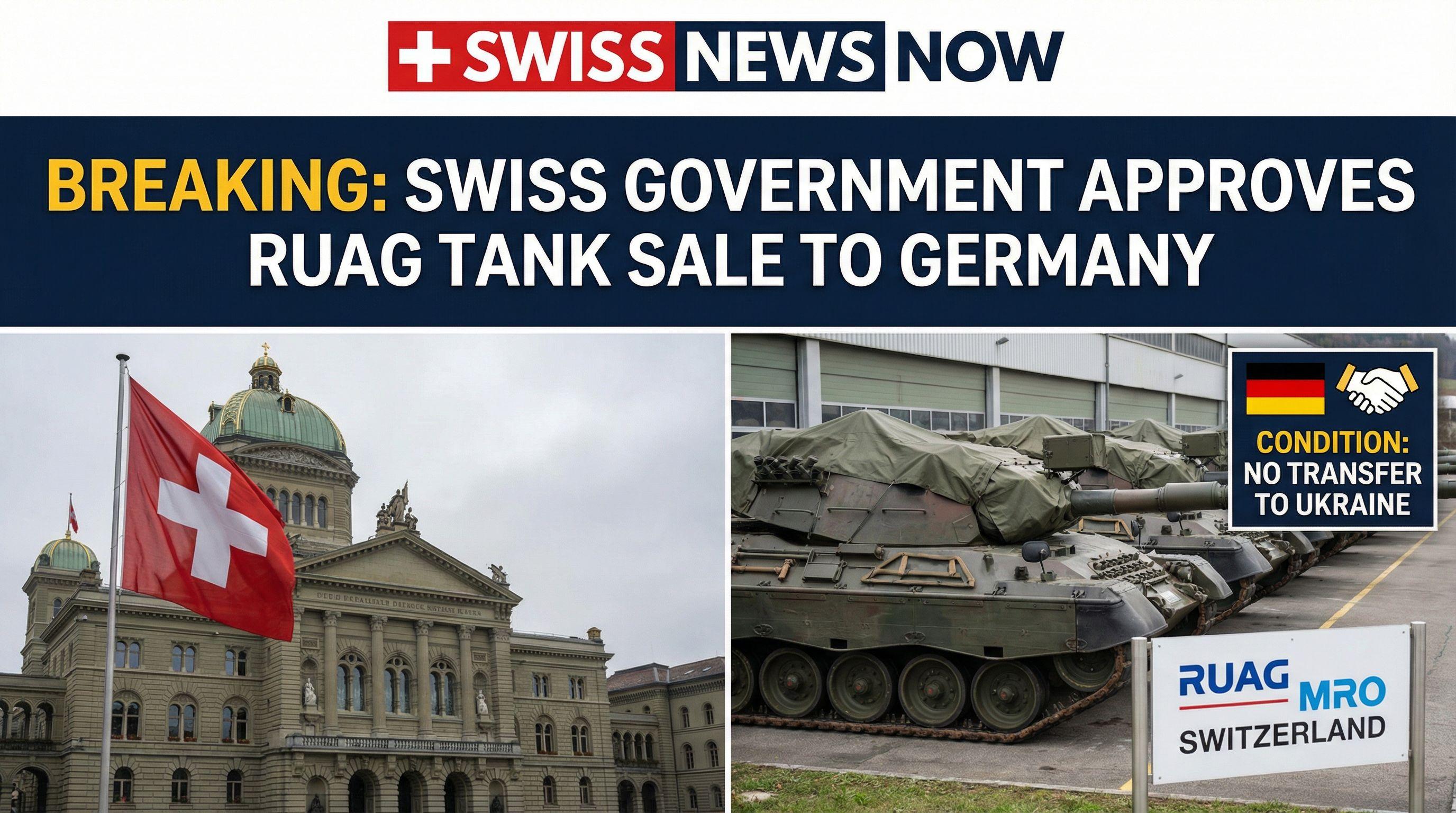 Swiss Government Approves Ruag Tank Sale to Germany