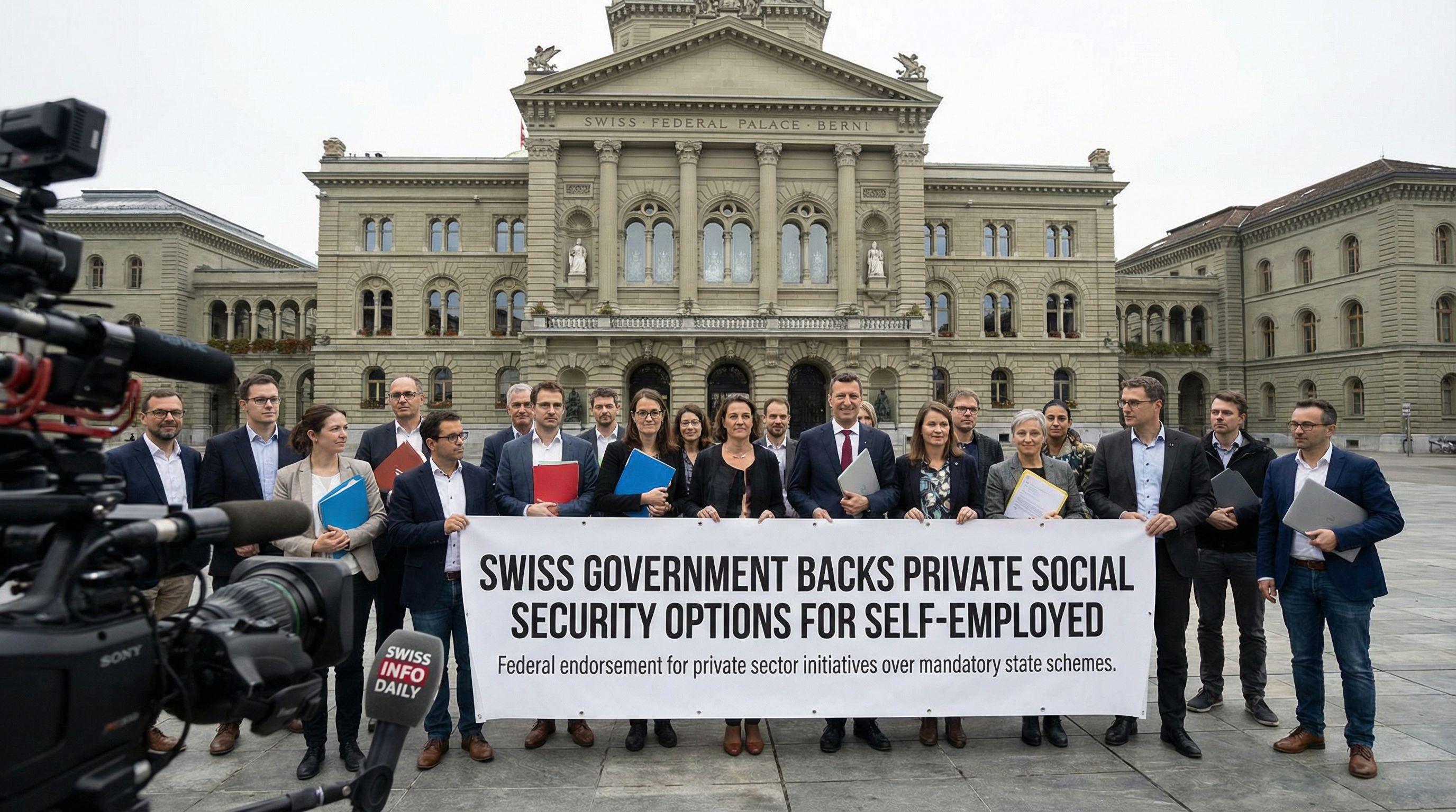 Swiss Government Backs Private Social Security Options for Self-Employed