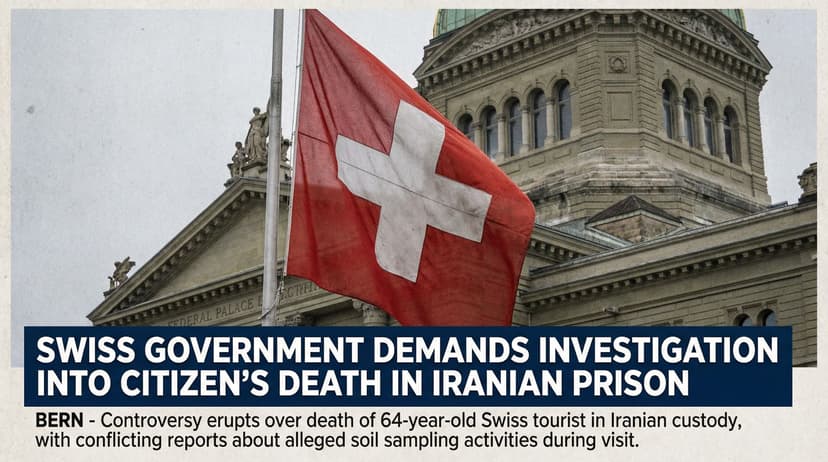 Swiss Government Demands Investigation into Citizen's Death in Iranian Prison