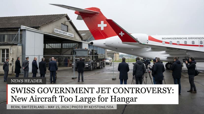 Swiss Government Jet Controversy: New Aircraft Too Large for Hangar