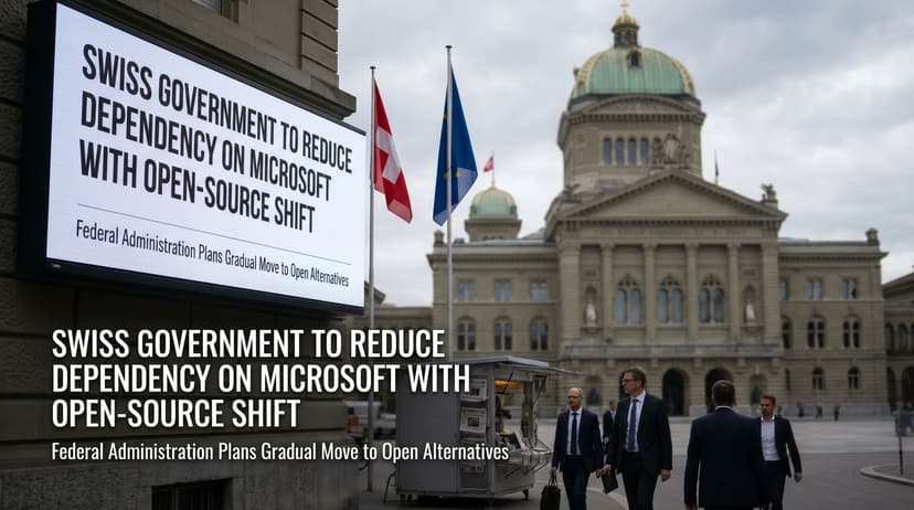 Swiss Government to Reduce Dependency on Microsoft with Open-Source Shift