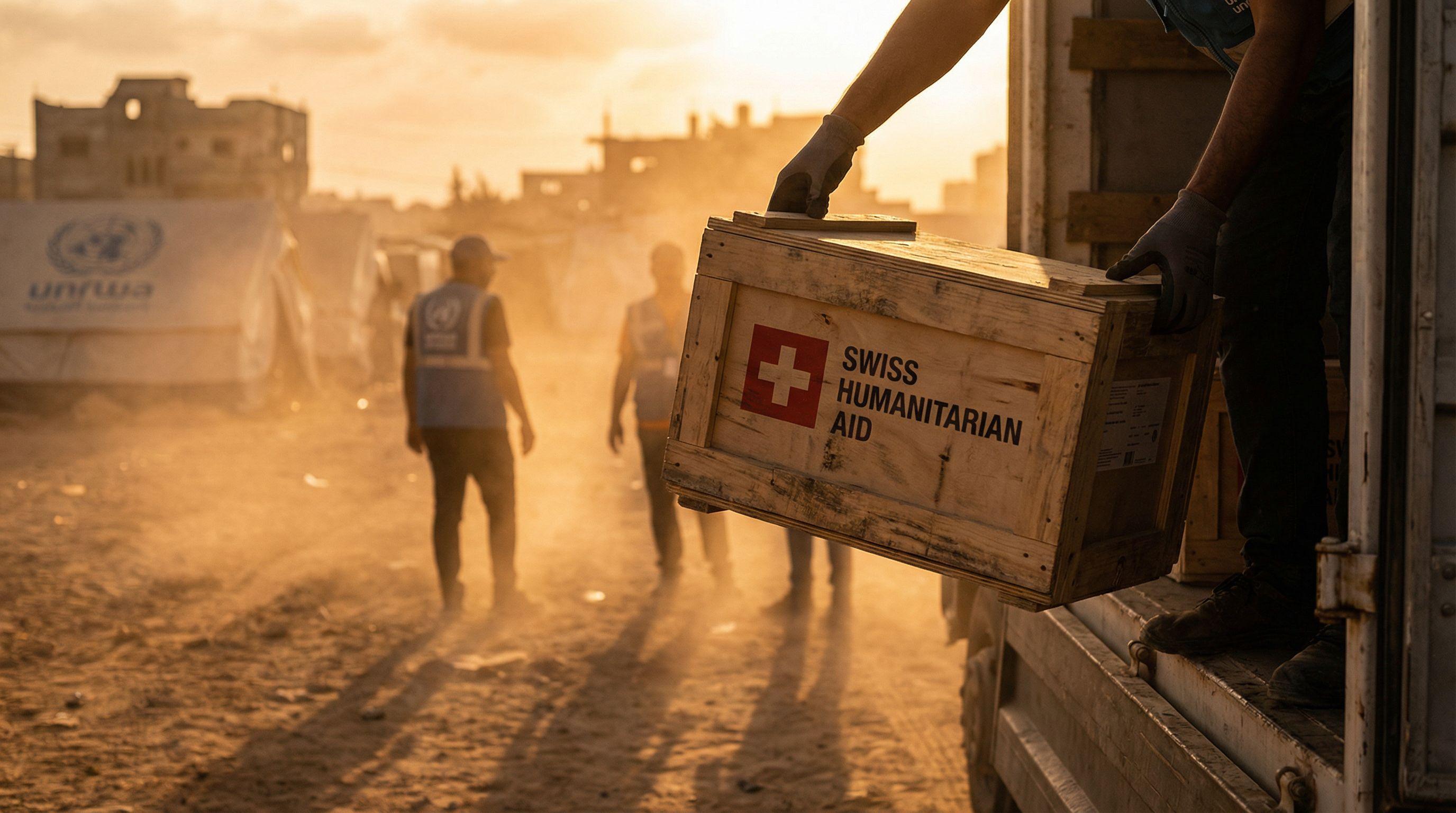 Swiss Government Pledges CHF11 Million for Gaza Humanitarian Aid