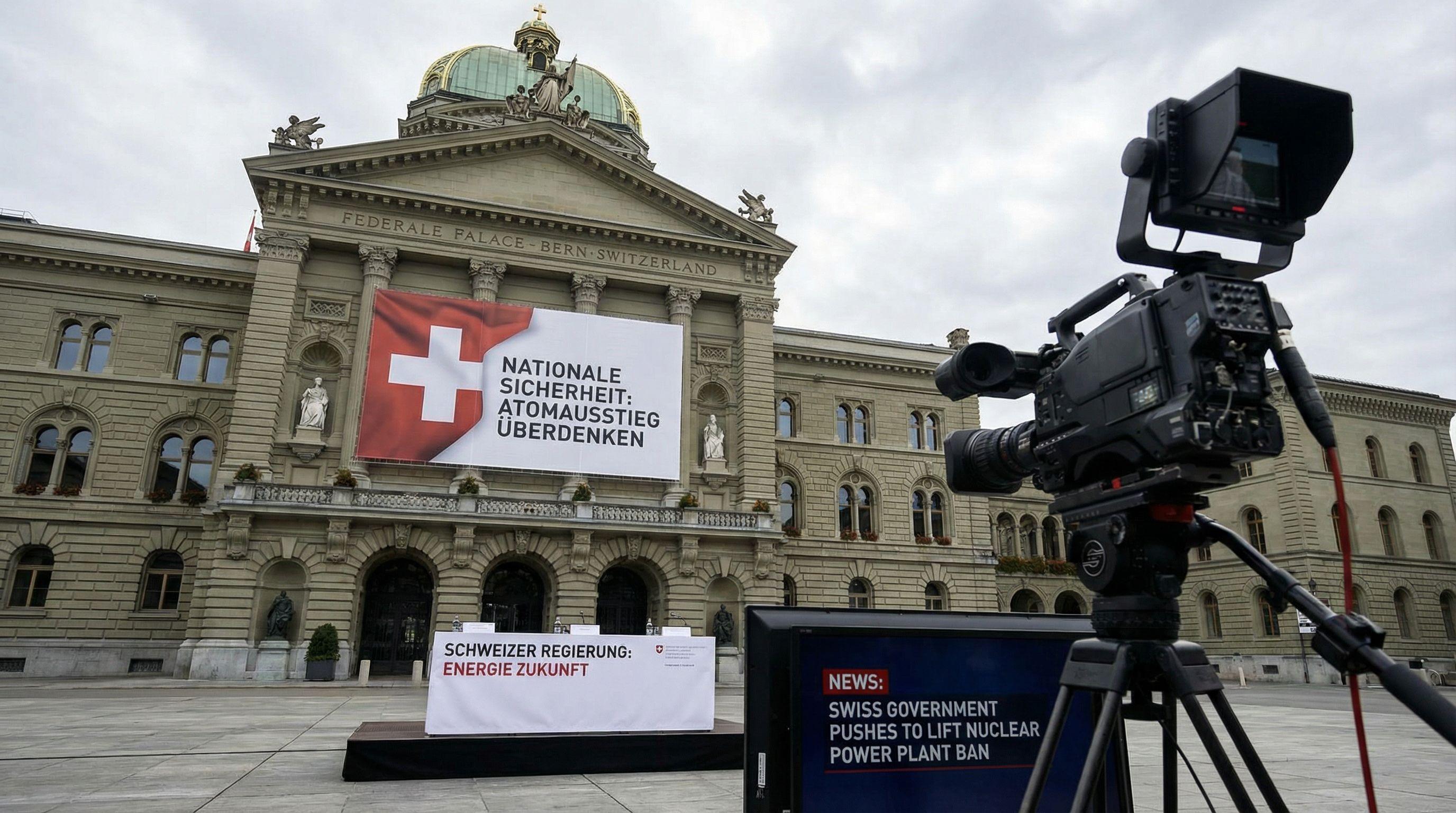 Swiss Government Pushes to Lift Nuclear Power Plant Ban