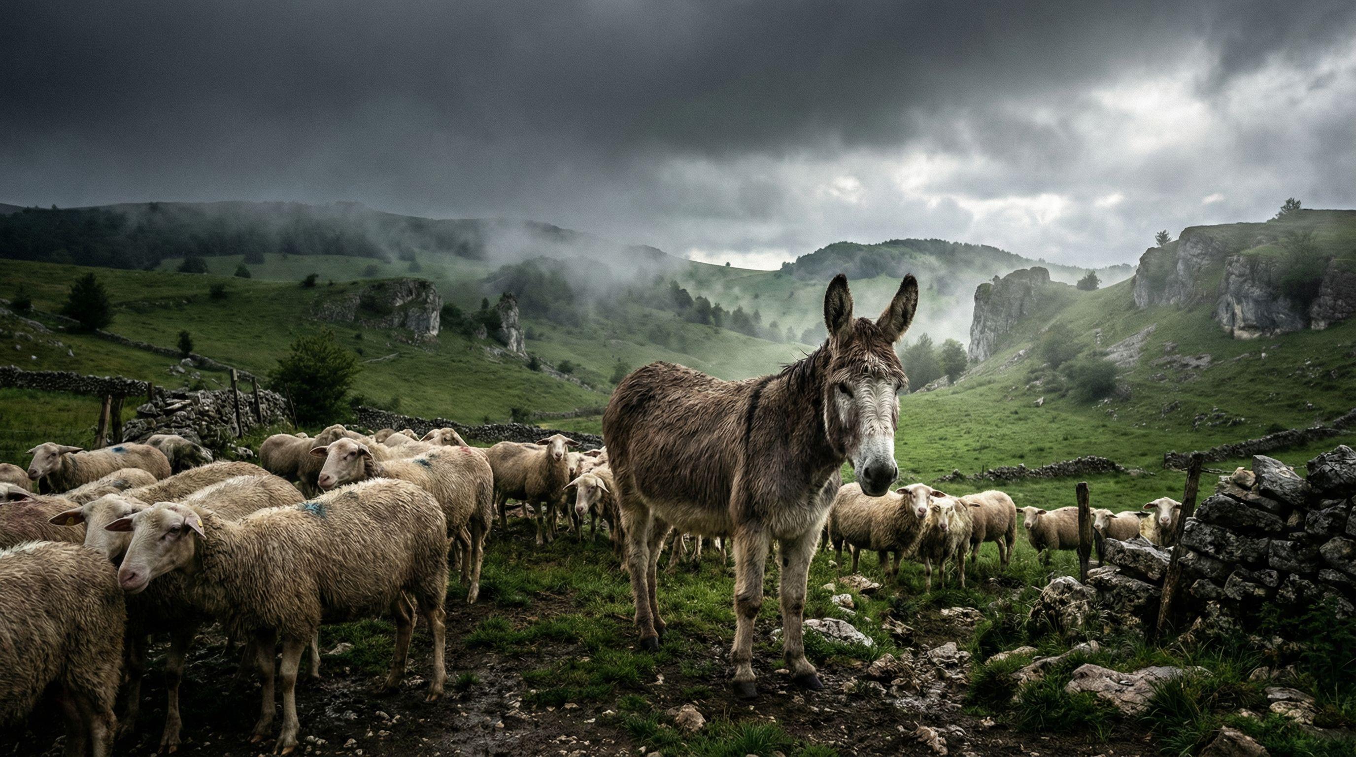 Swiss government rejects donkey use for wolf protection