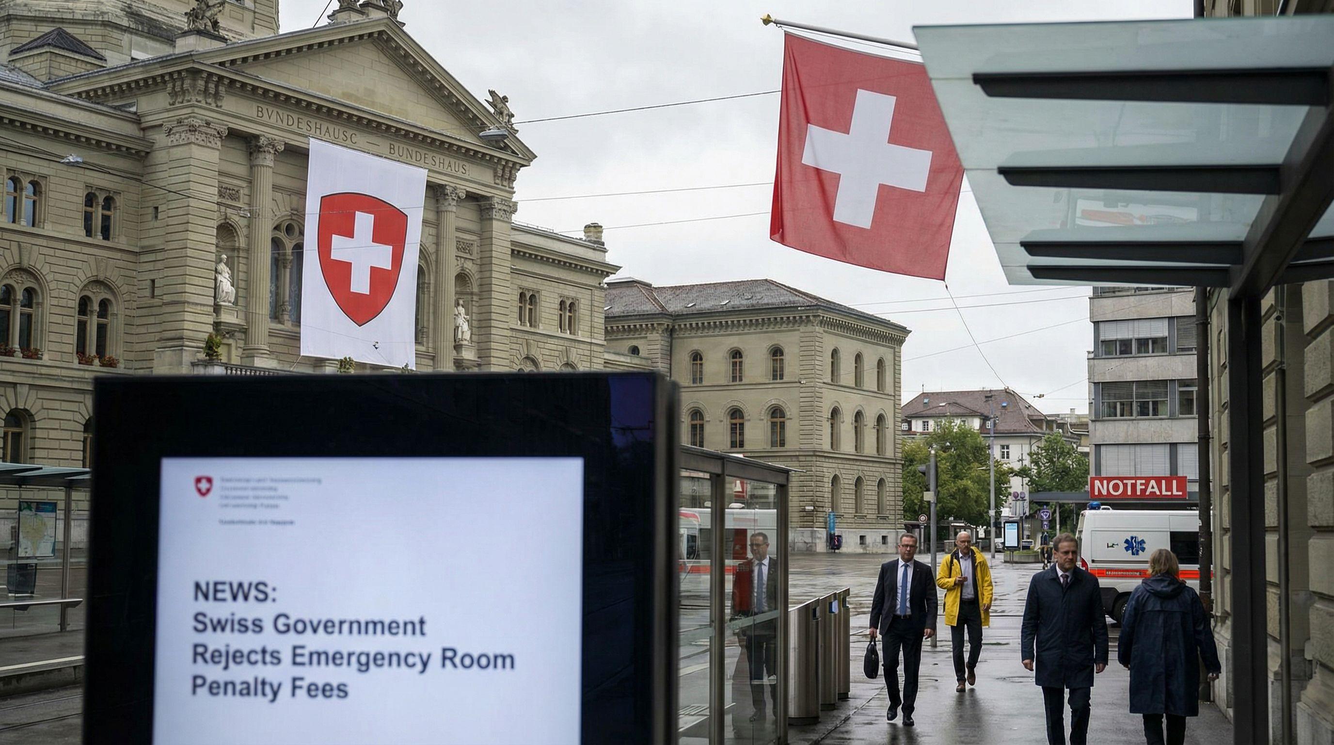 Swiss Government Rejects Emergency Room Penalty Fees