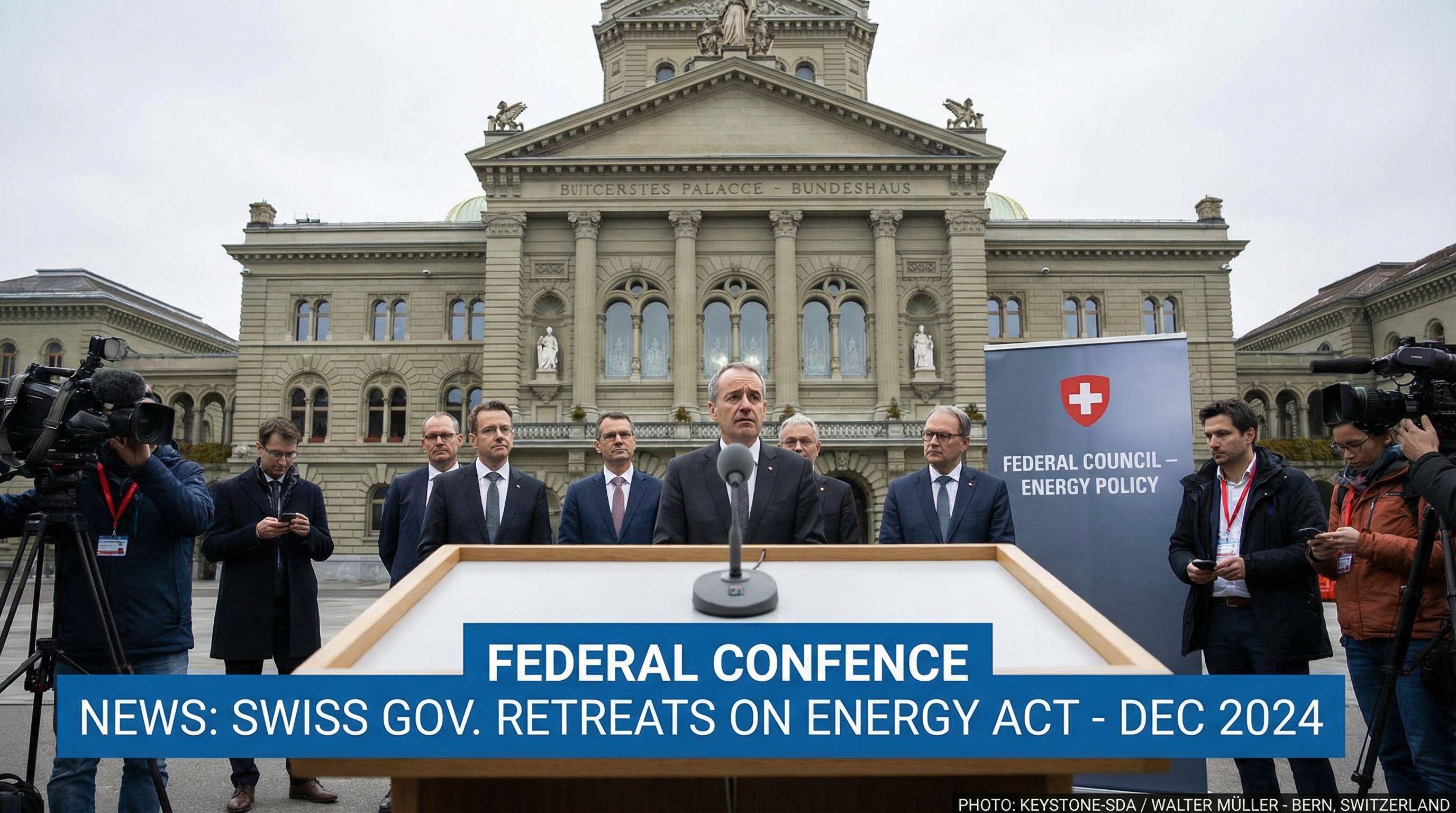 Swiss Government Retreats on Energy Security Regulations