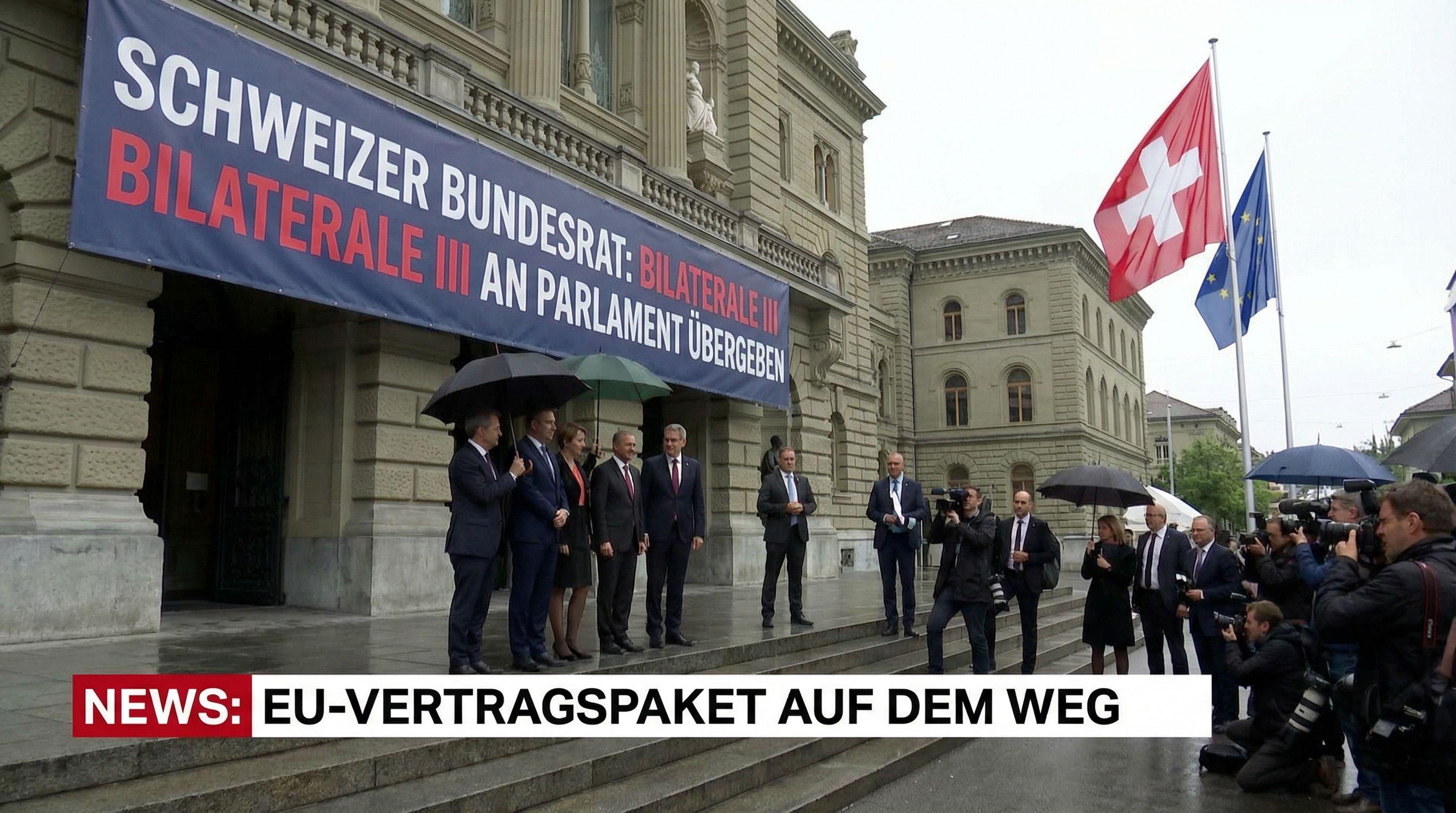 Swiss Government Submits Key EU Treaty Package to Parliament