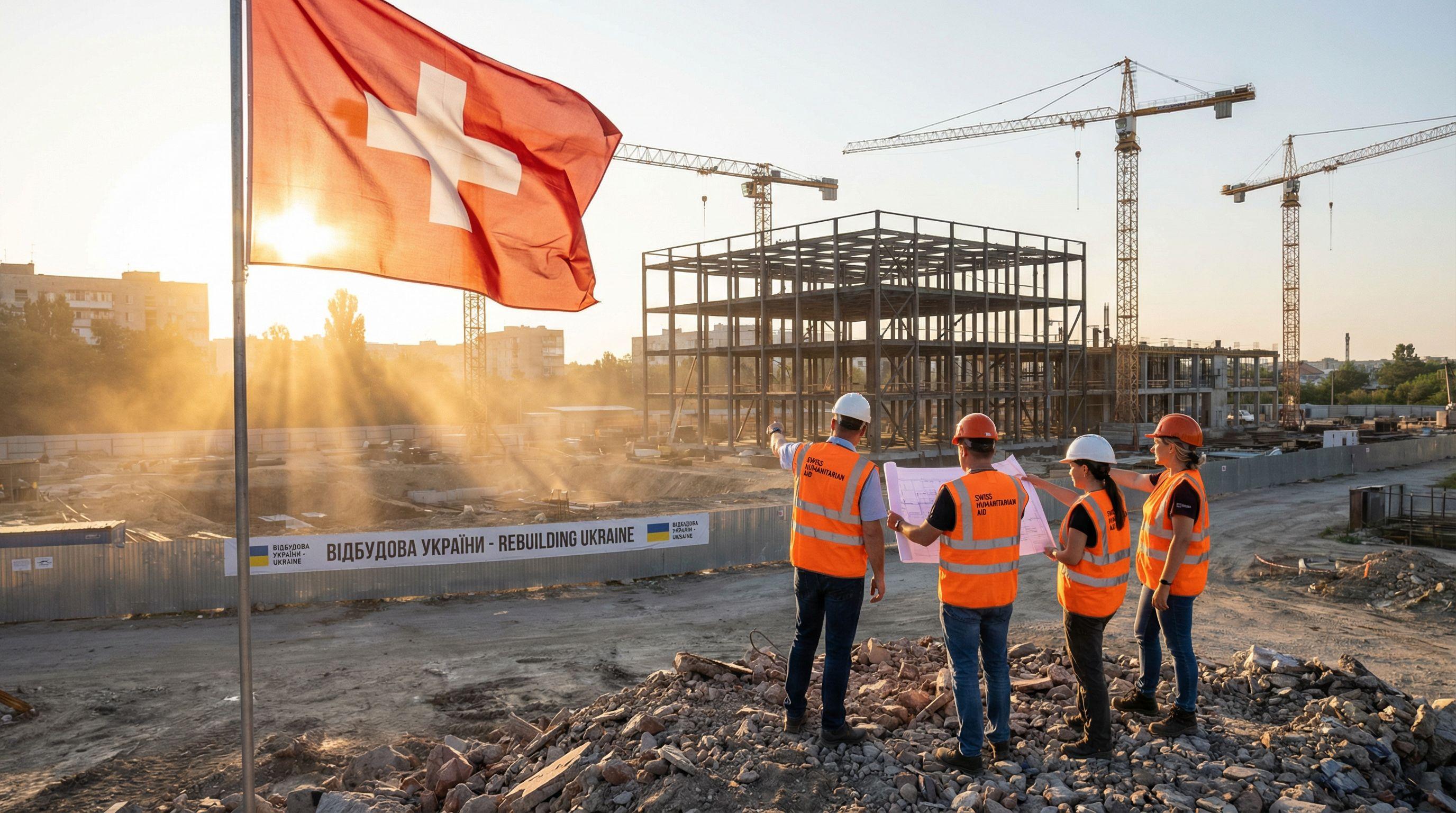 Swiss Government Specifies CHF1.5 Billion Ukraine Reconstruction Plan