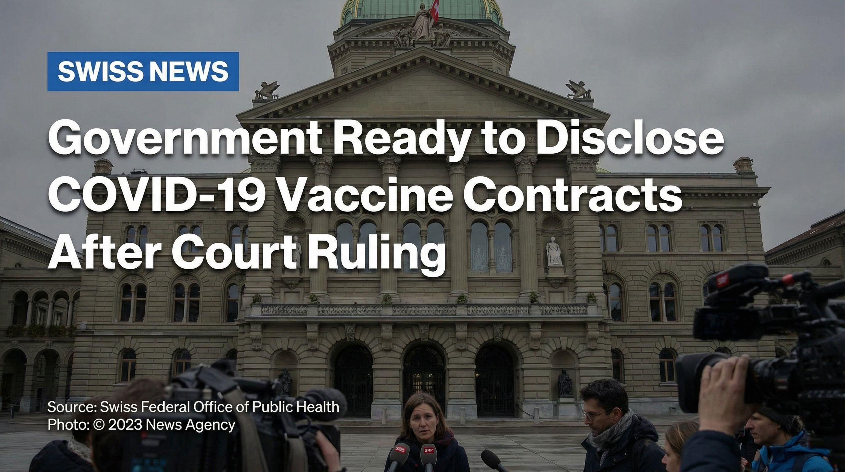 Government Ready to Disclose COVID-19 Vaccine Contracts After Court Ruling