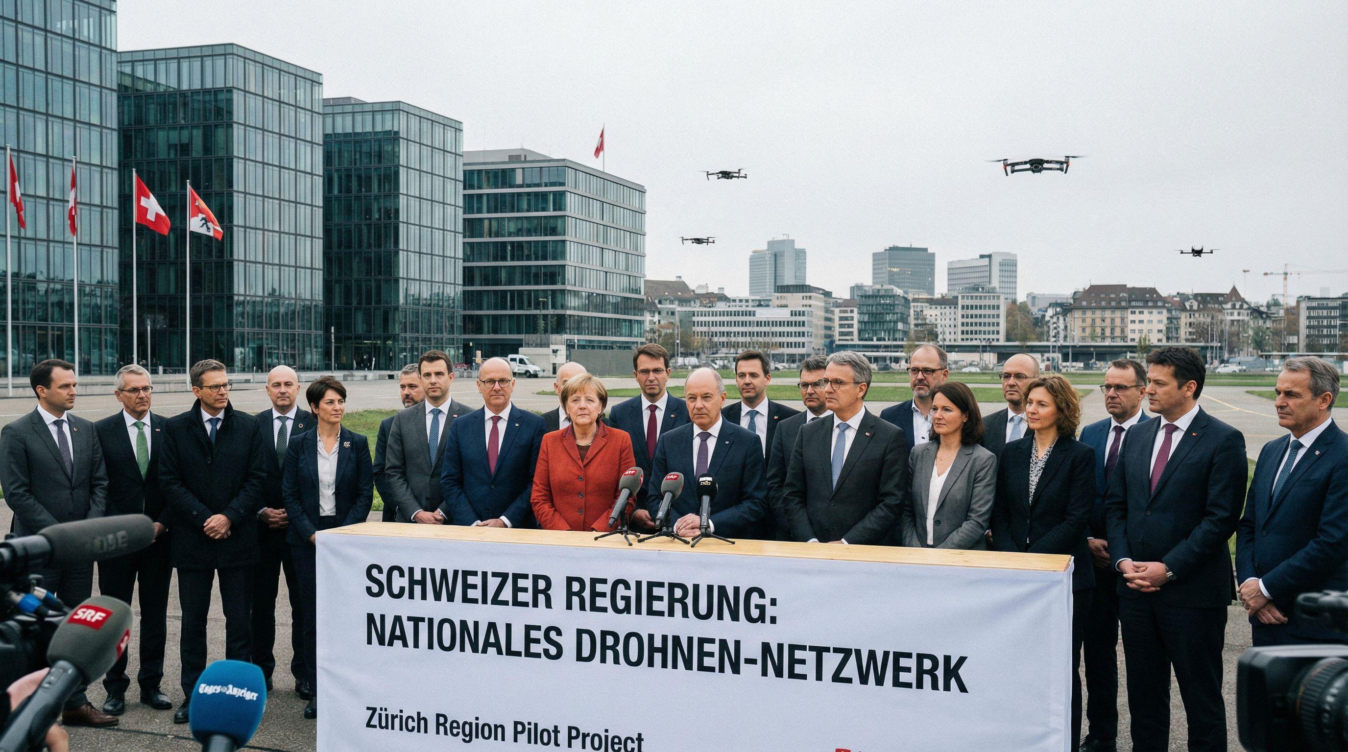 Swiss Government Unveils Plans for National Drone Highway