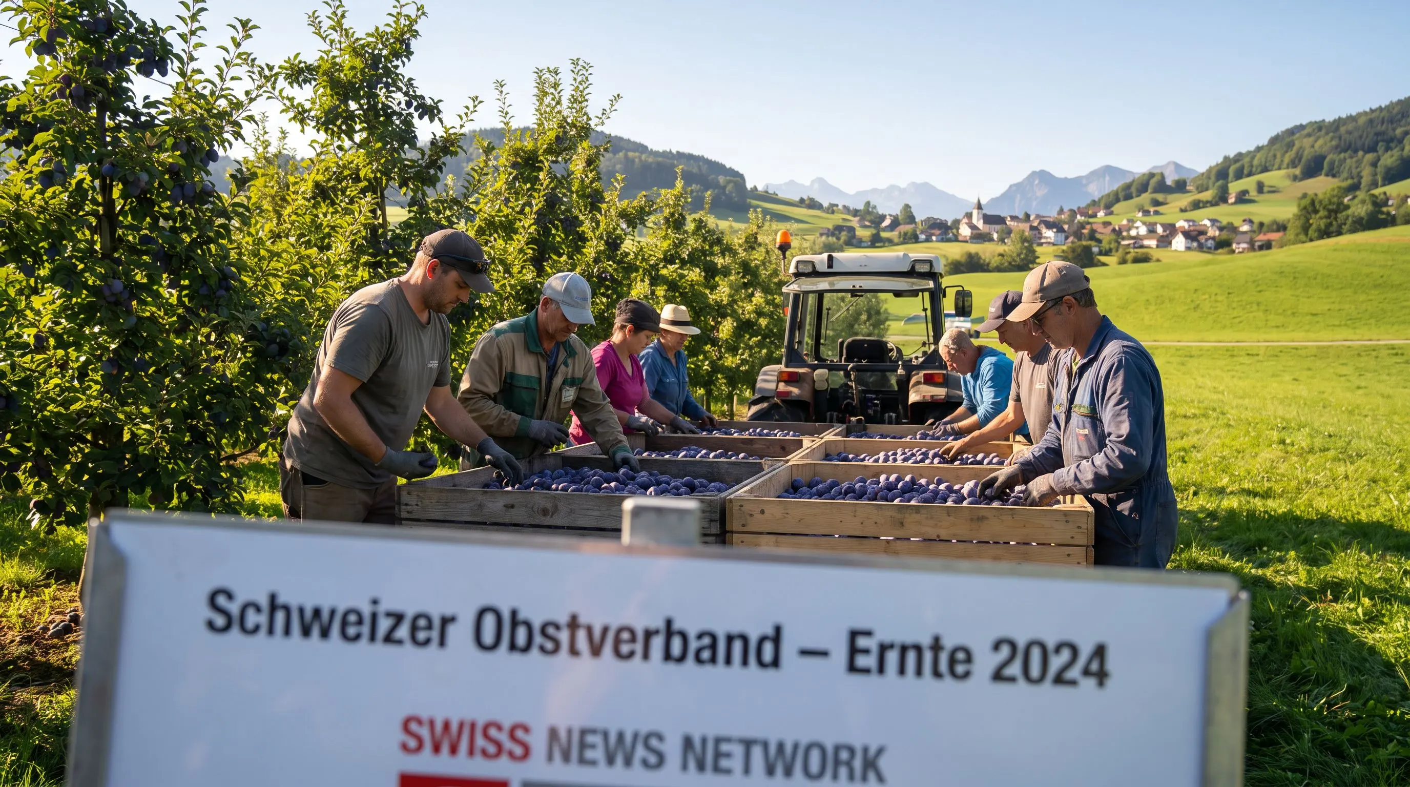 Bumper Plum Harvest Expected as Swiss Fruit Growers Report Excellent Quality