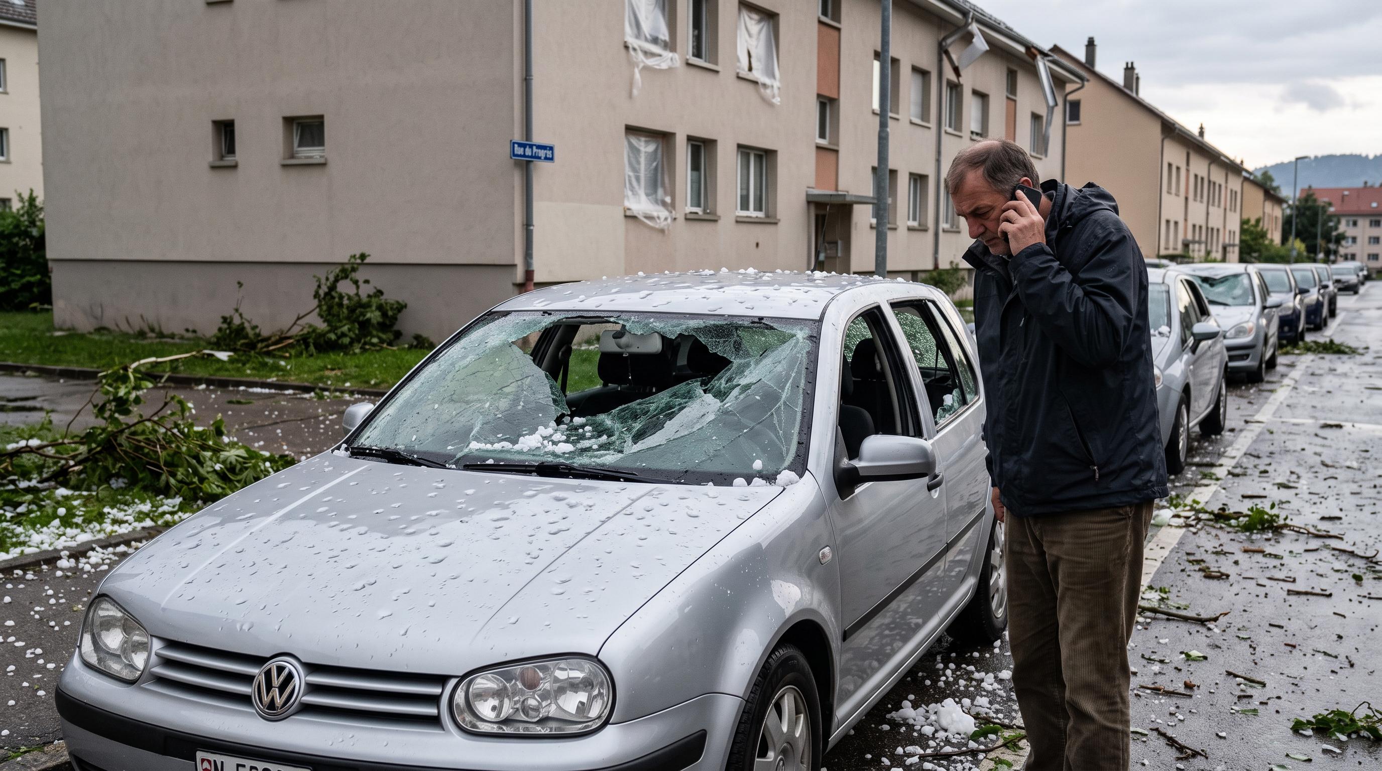Swiss hailstorm damage expected to cost insurers hundreds of millions