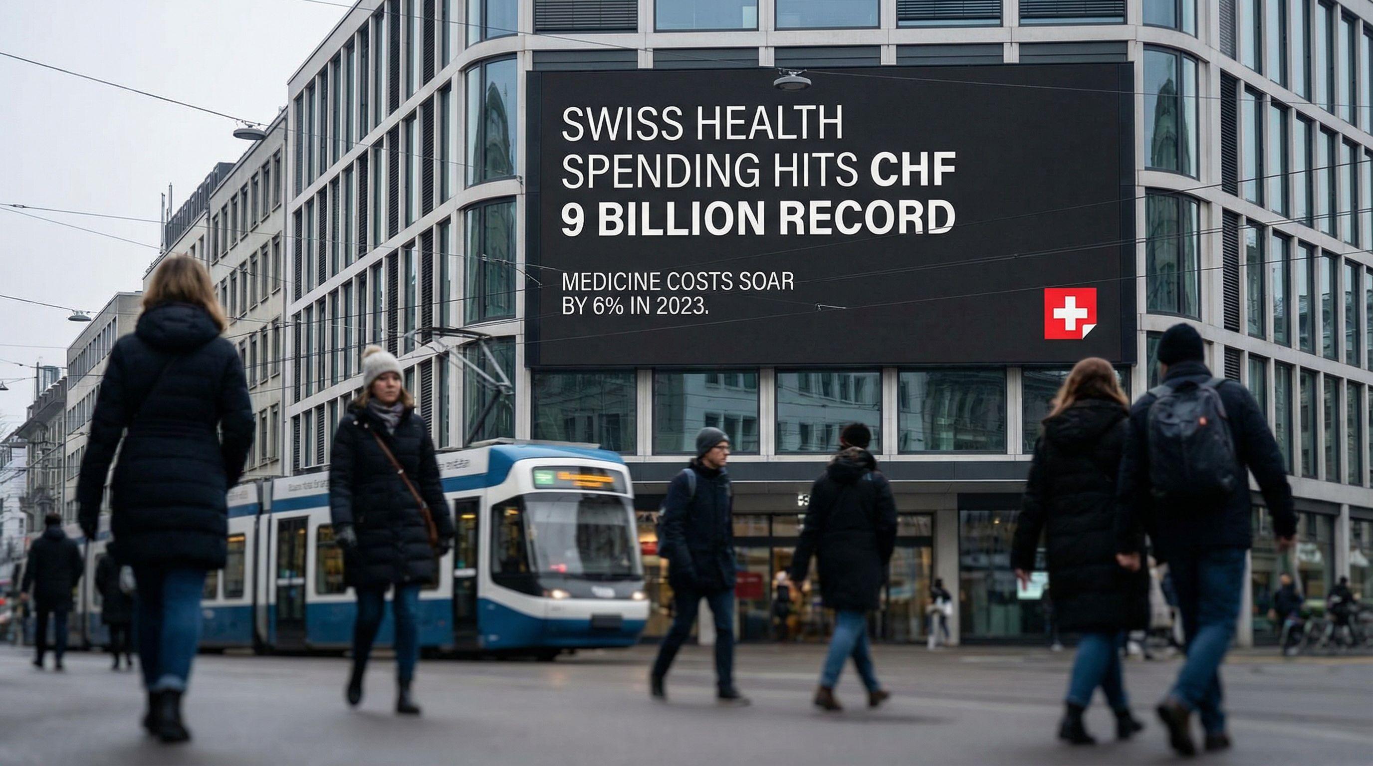 Swiss Health Insurance Medicine Spending Hits All-Time High
