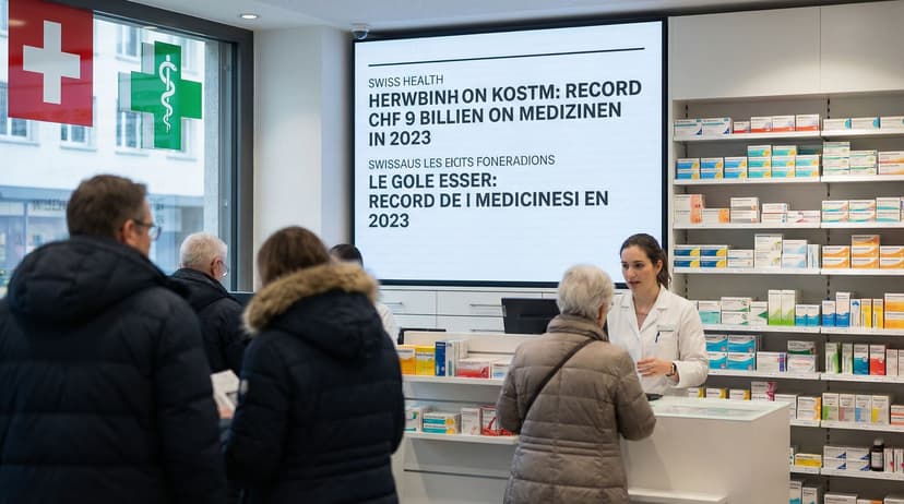 Swiss Health Insurance Medicine Spending Hits Record High