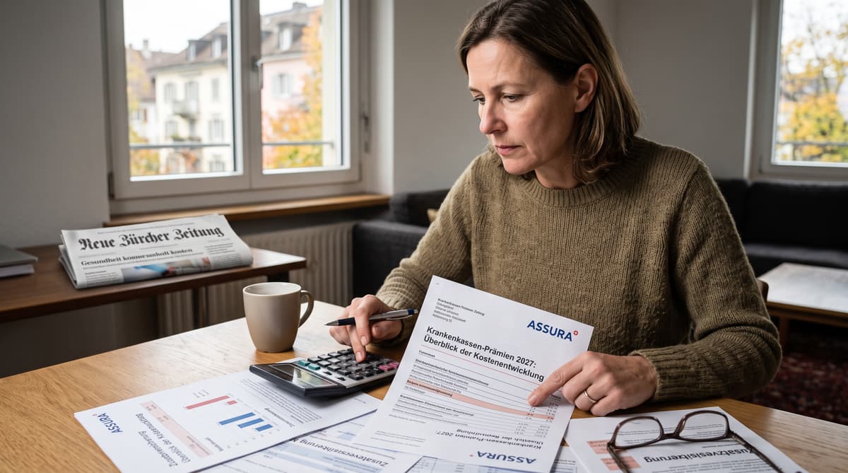 Swiss Health Insurance Premiums to Rise 5% in 2027: What Residents Can Do