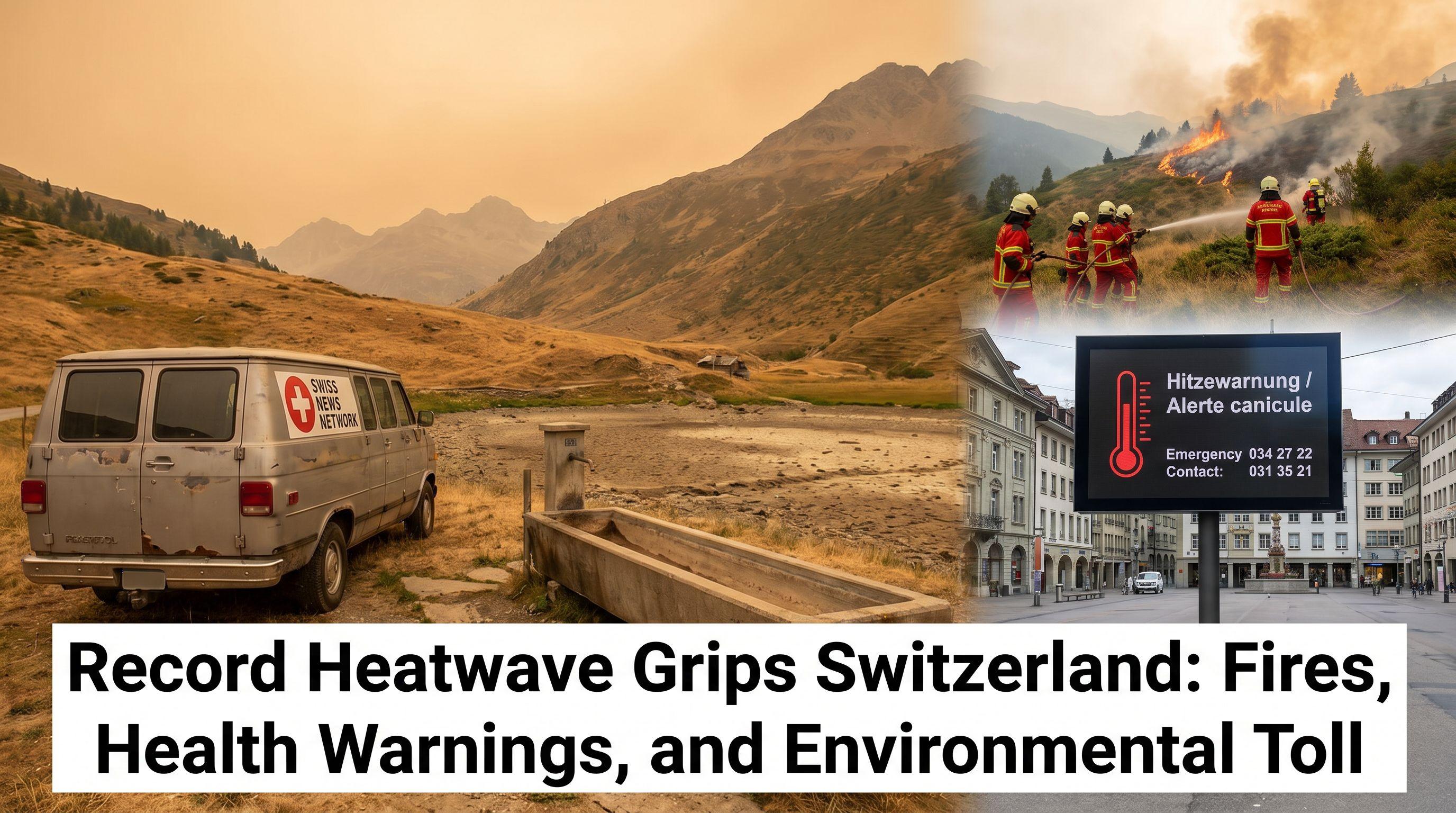 Record Heatwave Grips Switzerland: Fires, Health Warnings, and Environmental Toll