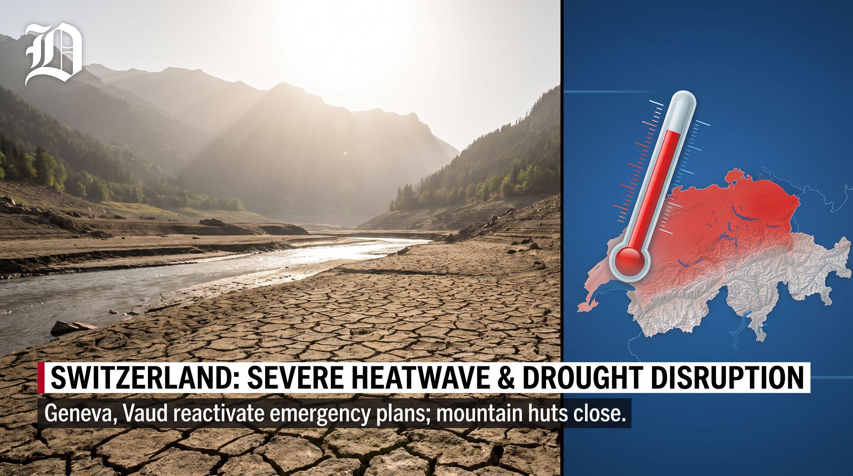 Switzerland Confronts Widespread Disruption from Severe Heatwave and Drought