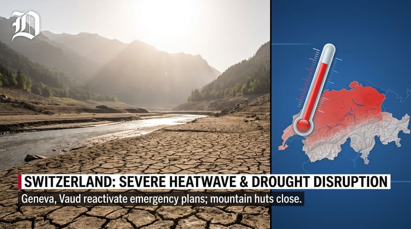 Switzerland Confronts Widespread Disruption from Severe Heatwave and Drought