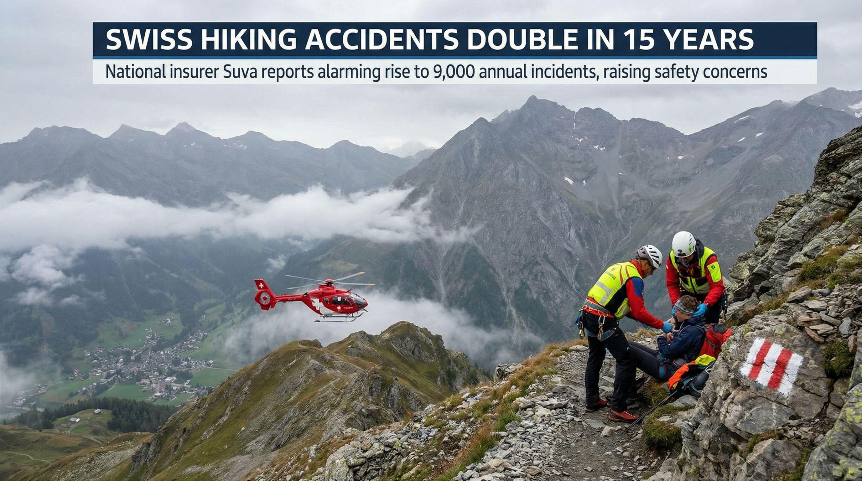 Swiss Hiking Accidents Double in 15 Years
