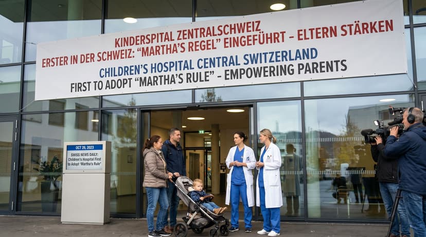 Swiss Children's Hospital First to Adopt 'Martha's Rule' to Empower Parents