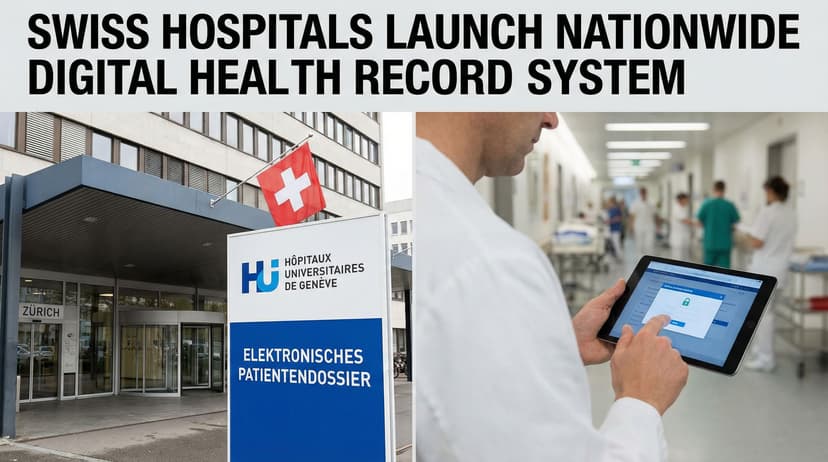Swiss Hospitals Launch Nationwide Digital Health Record System
