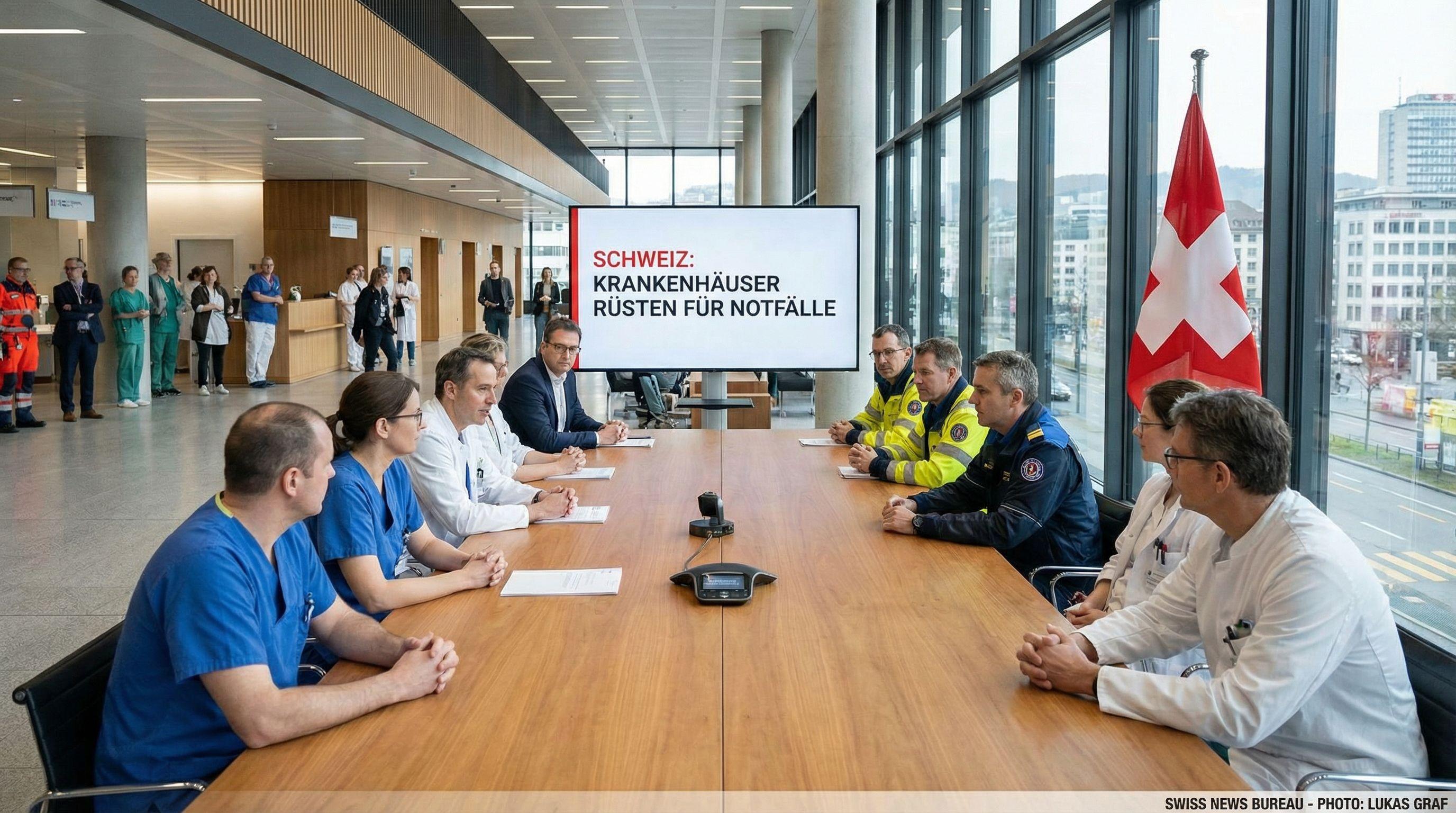 Swiss Hospitals Must Prepare for Potential Conflict Scenarios