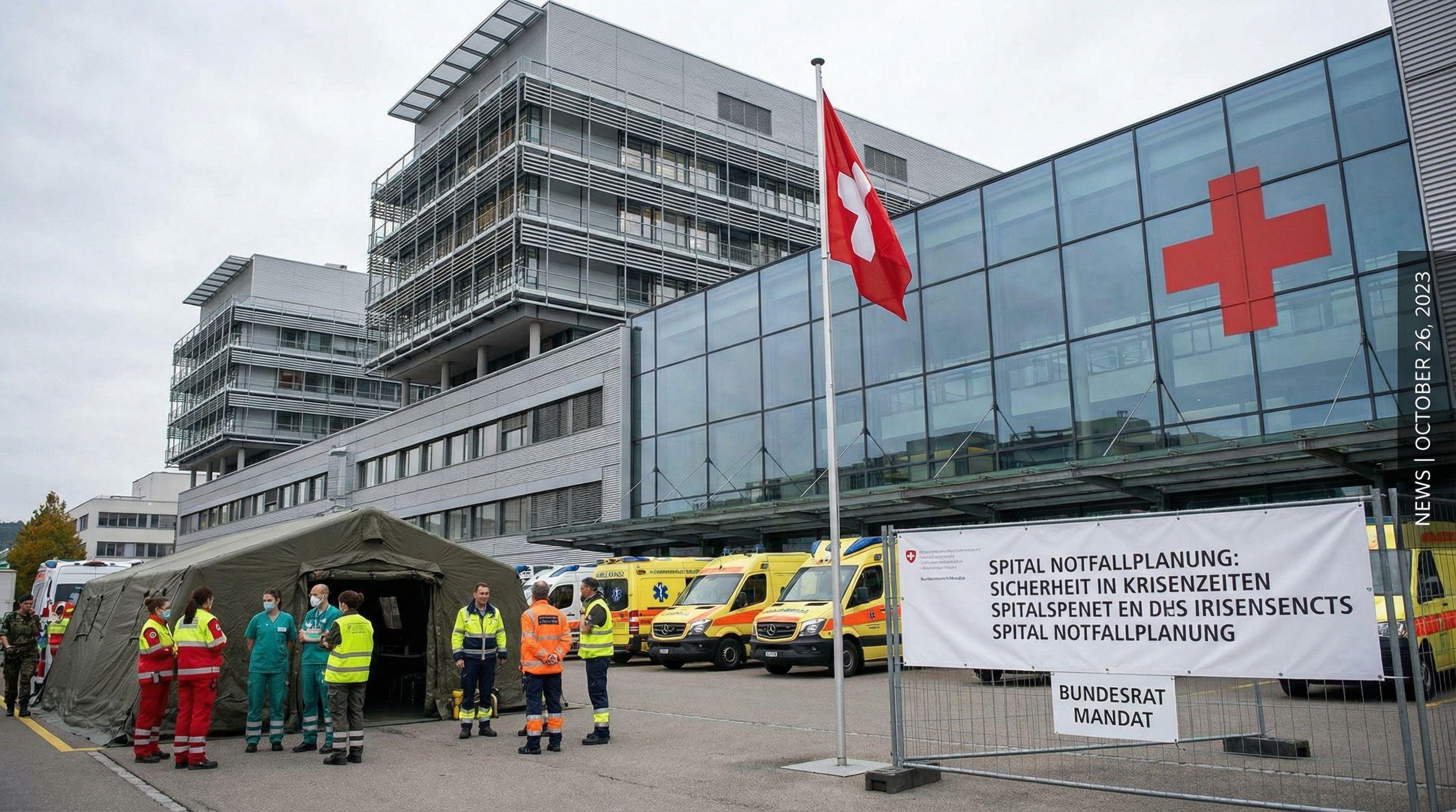Swiss Hospitals Required to Prepare for Wartime Scenarios