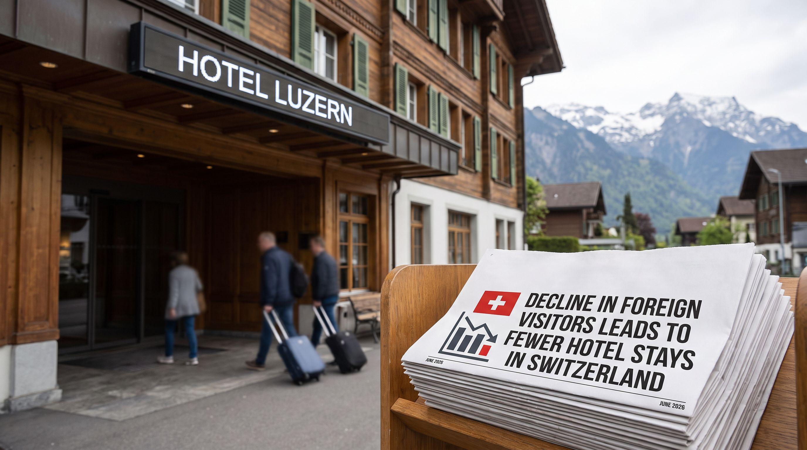 Decline in Foreign Visitors Leads to Fewer Hotel Stays in Switzerland