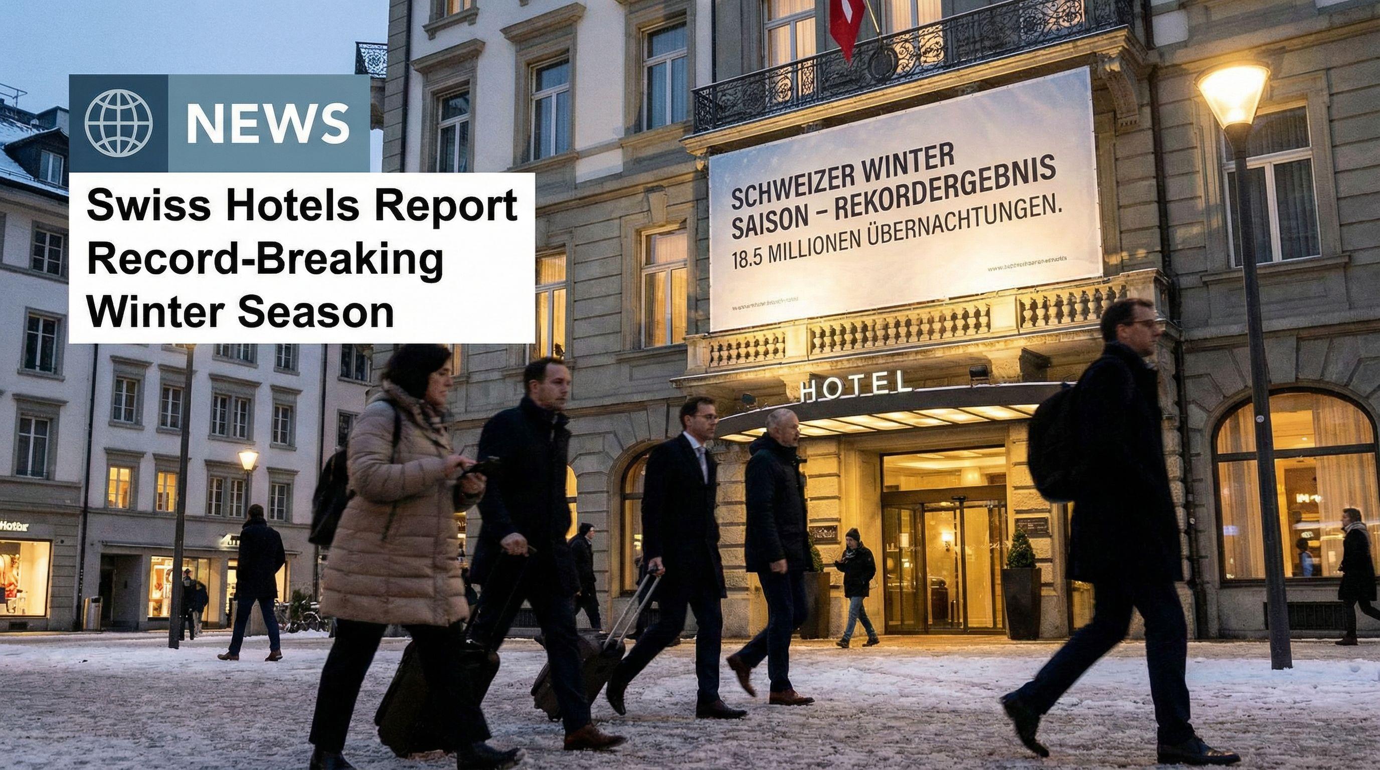 Swiss Hotels Report Record-Breaking Winter Season