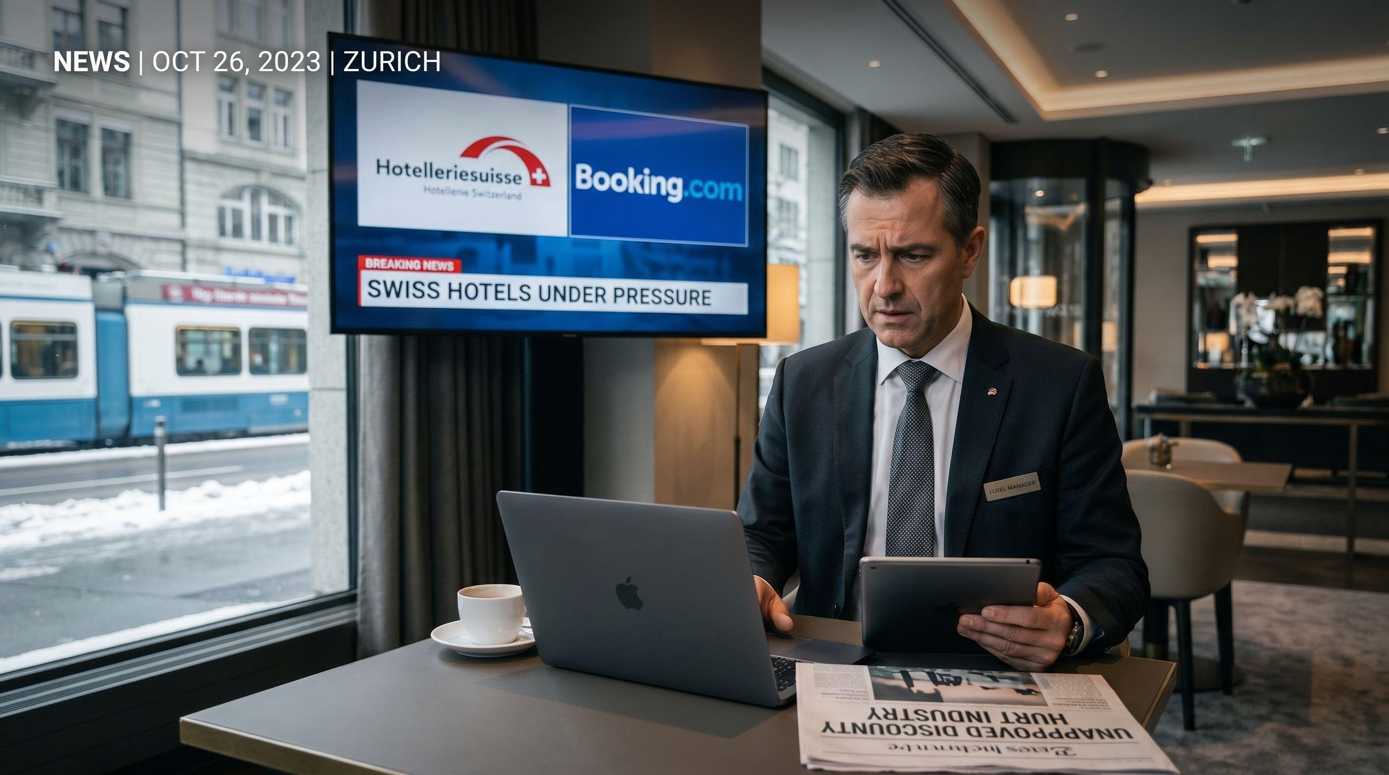 Swiss Hotels Squeezed by Unapproved Price Undercutting on Booking Platforms