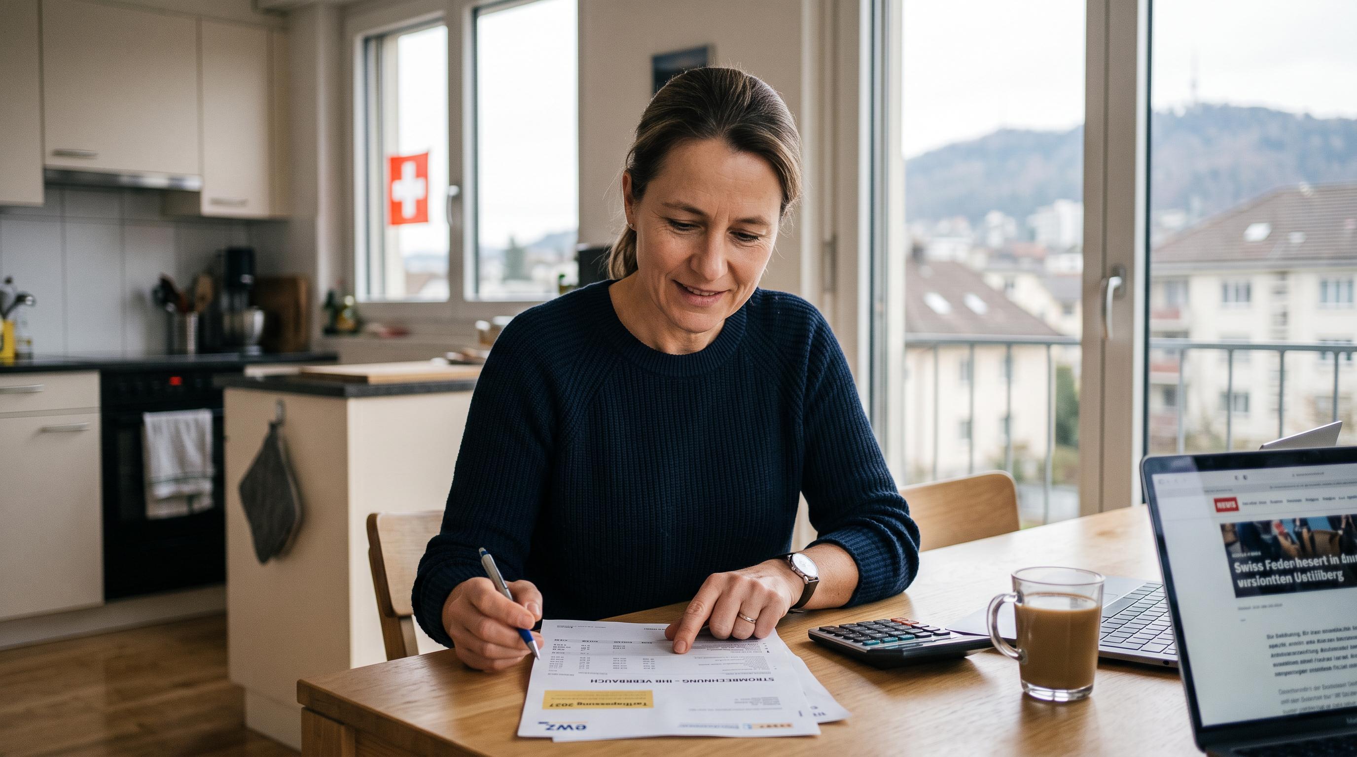 Swiss household electricity bills set to fall in 2027