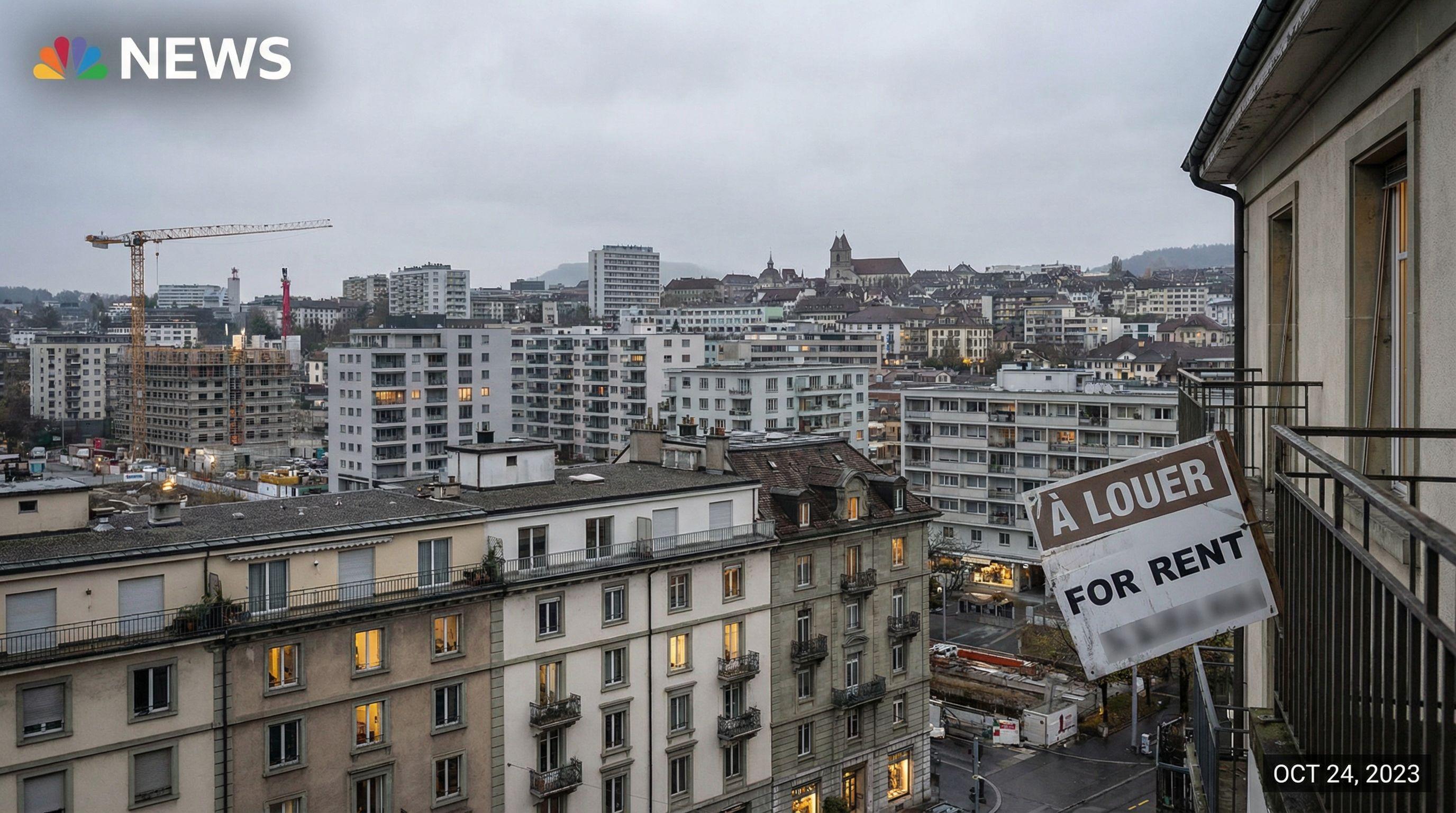 Swiss Housing Crisis Deepens as Rental Property Availability Plummets