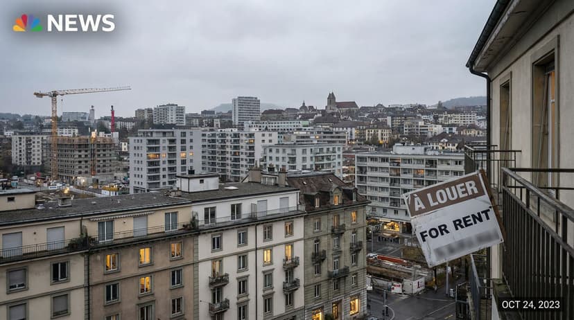 Swiss Housing Crisis Deepens as Rental Property Availability Plummets
