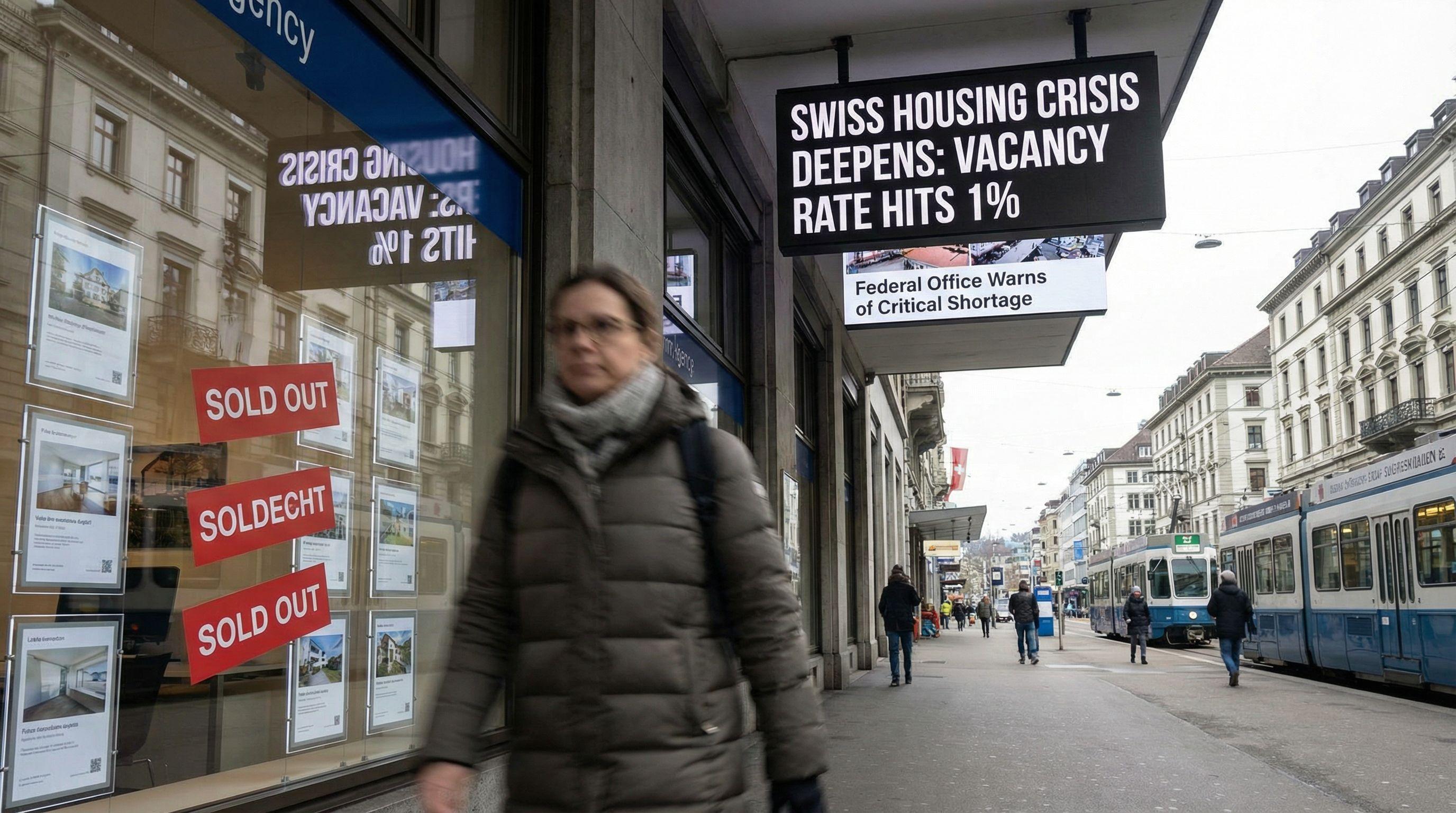 Swiss Housing Crisis Deepens as Vacancy Rate Hits Critical Low