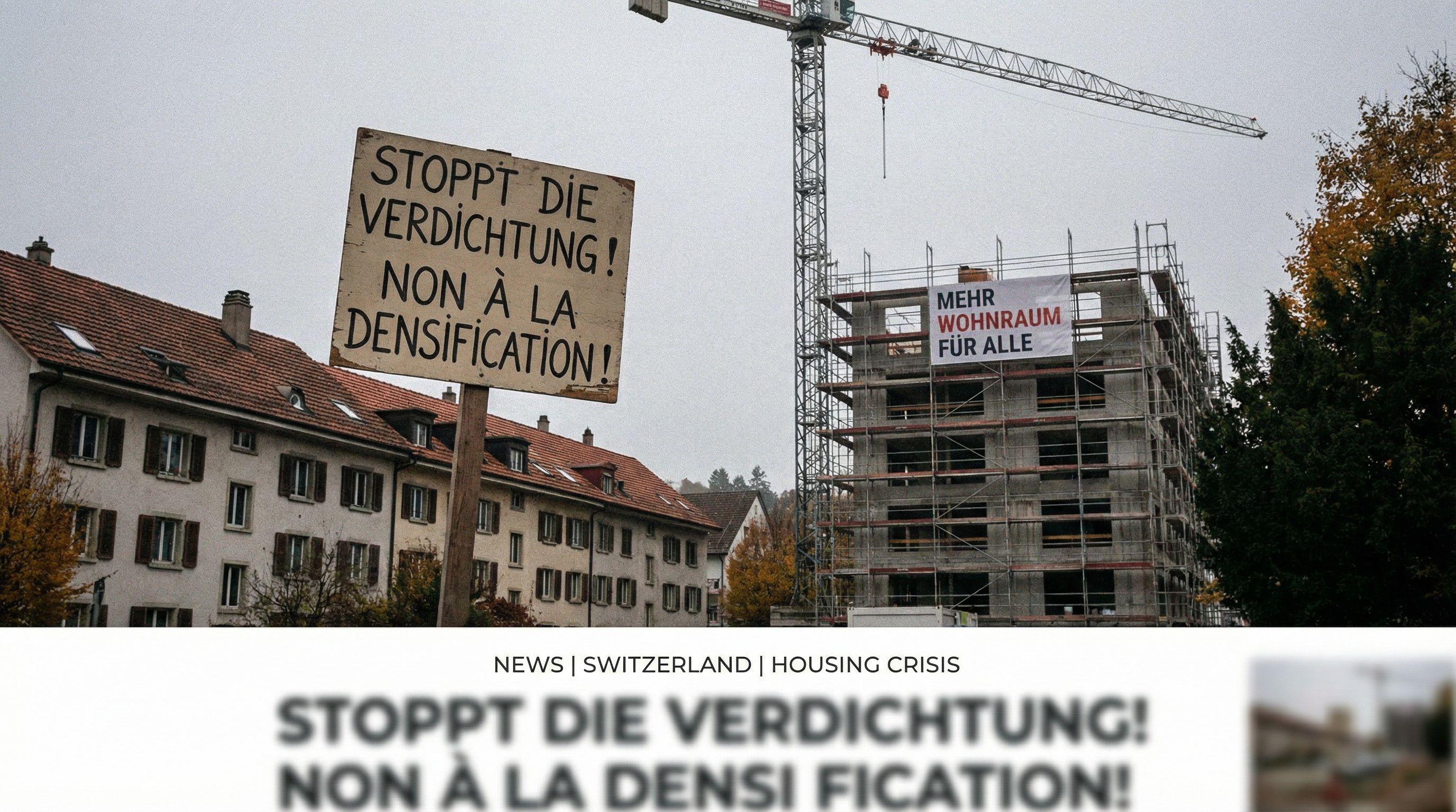 The Swiss Housing Paradox: Residents Want More Homes But Oppose Densification