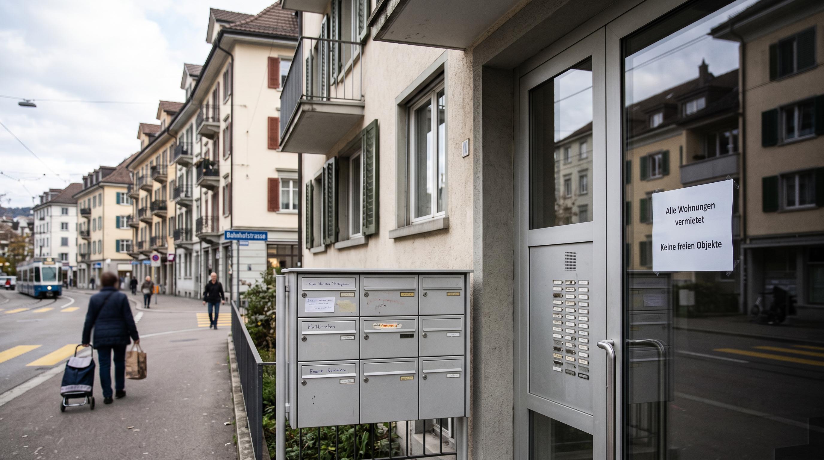 Swiss housing vacancy rate falls below 1%