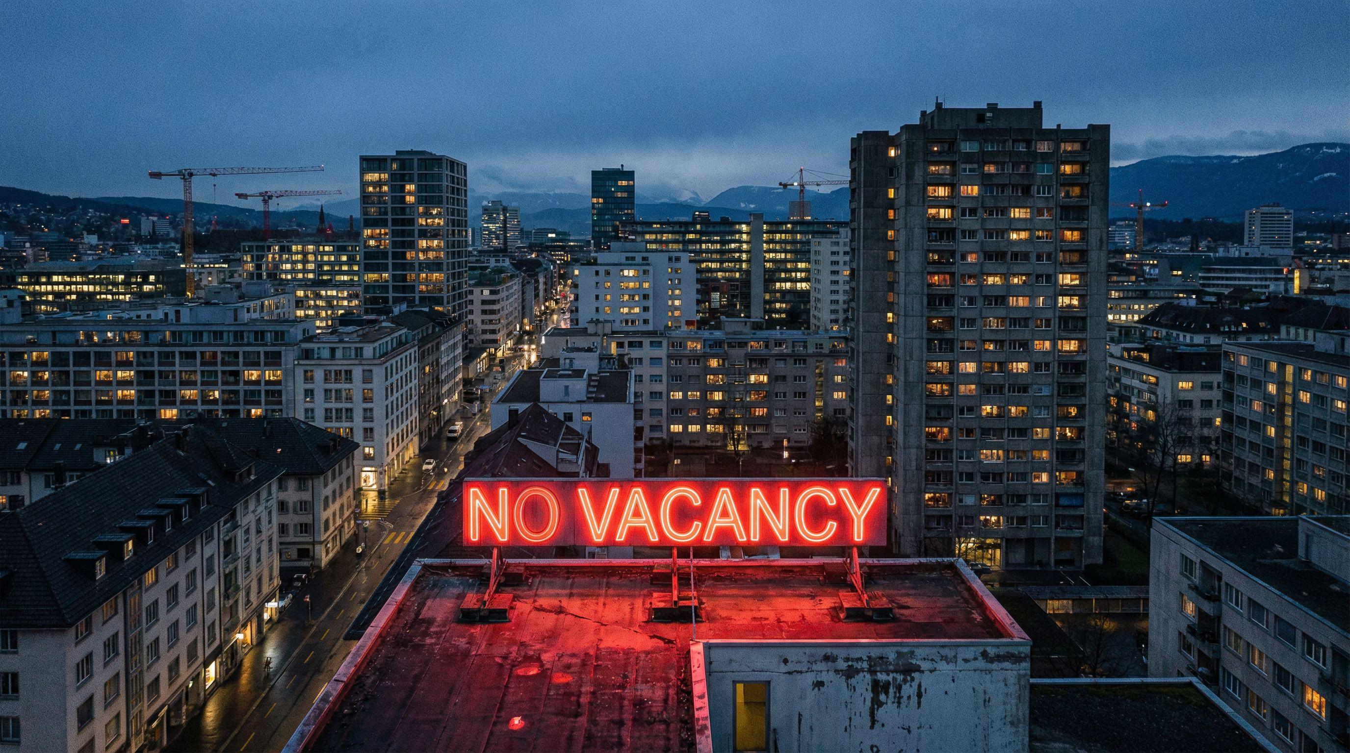 Swiss Housing Vacancy Rate Hits 1% Amid Growing Shortage