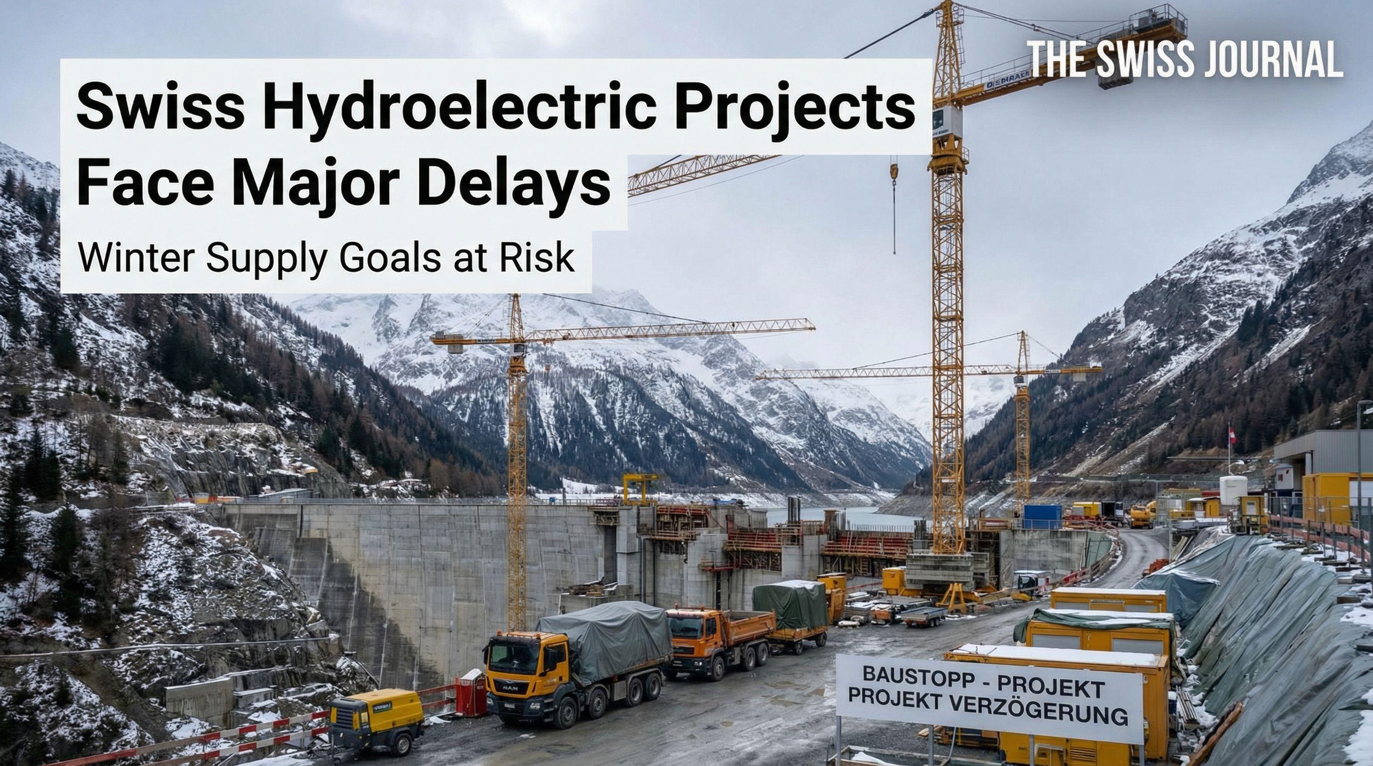 Swiss Hydroelectric Projects Face Major Delays