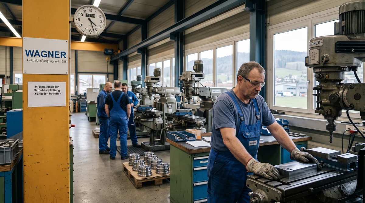 Swiss family-owned manufacturer Wagner to close, putting 69 jobs at risk