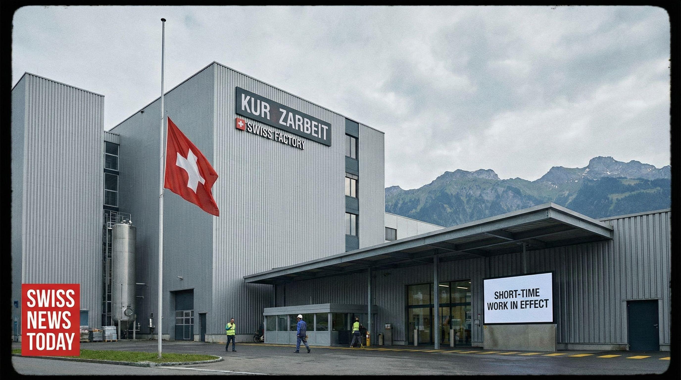Swiss Industrial Sector Hit by Wave of Short-time Work