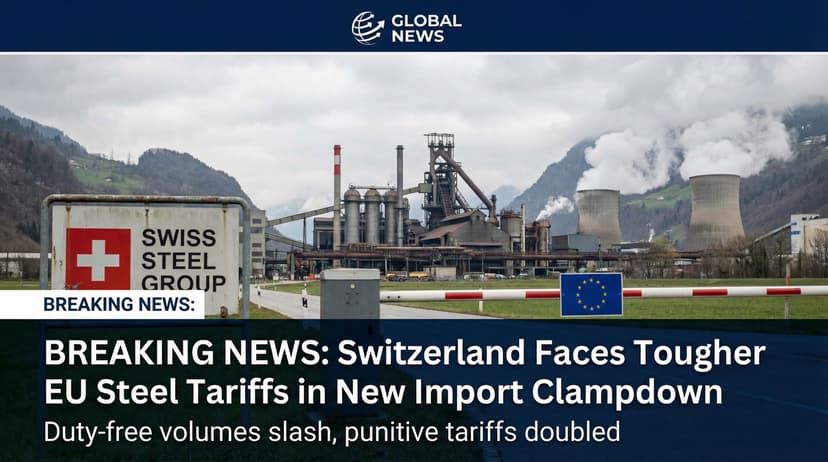 Switzerland Faces Tougher EU Steel Tariffs in New Import Clampdown
