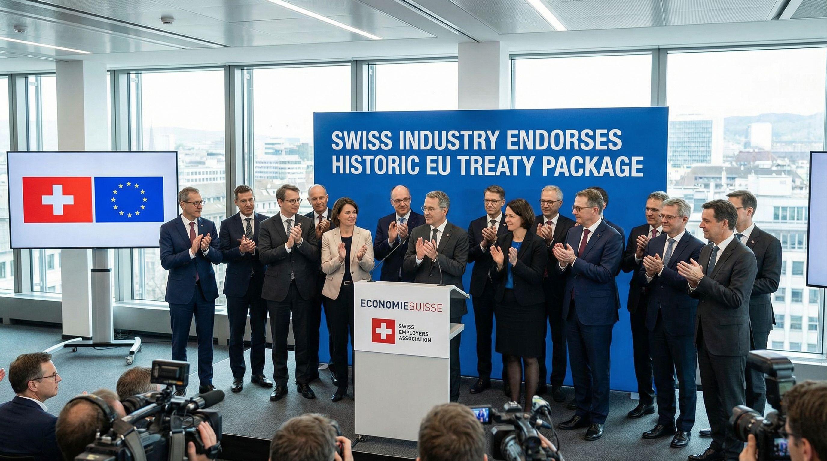 Swiss Industry Endorses Historic EU Treaty Package